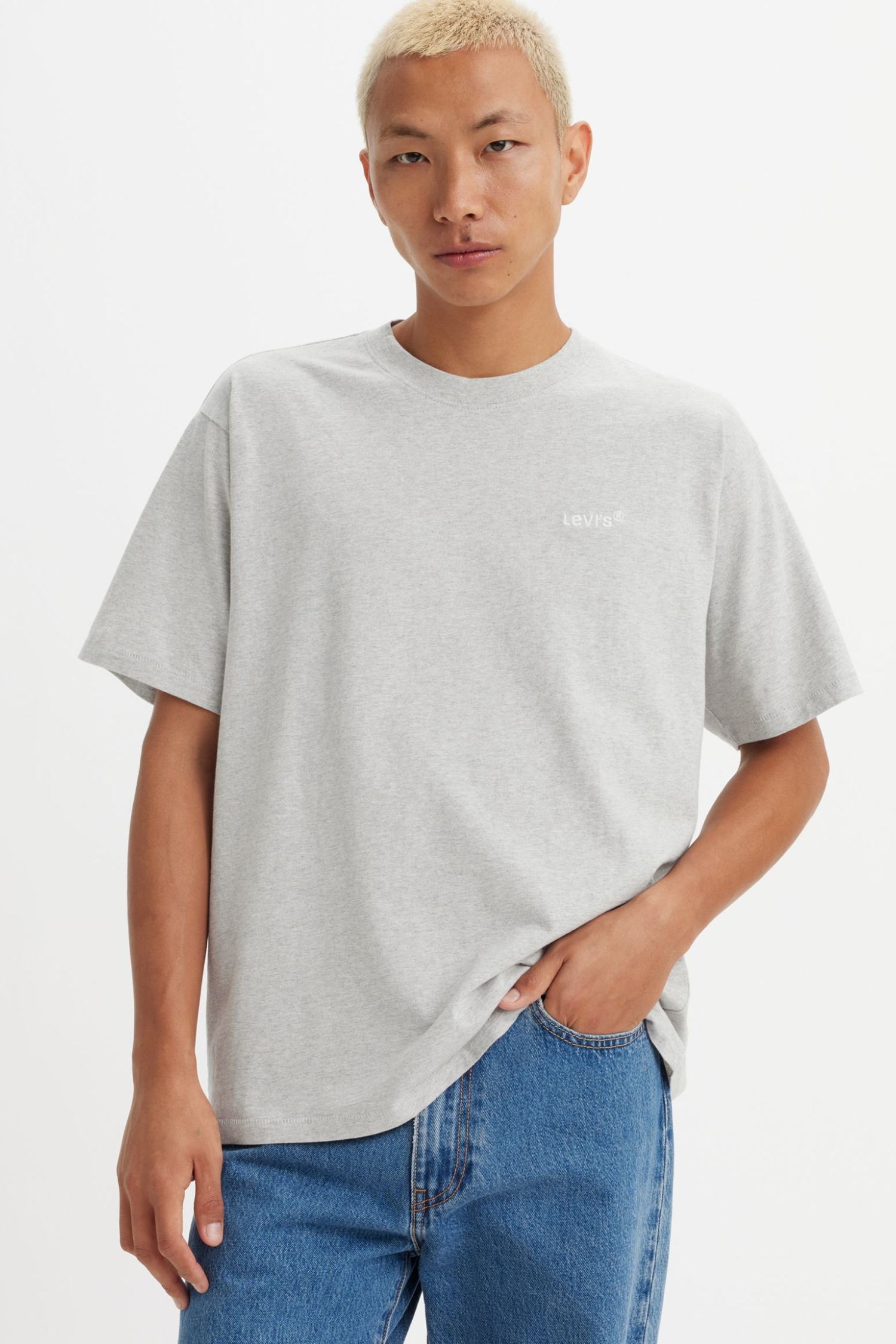 Мужская серая футболка 4