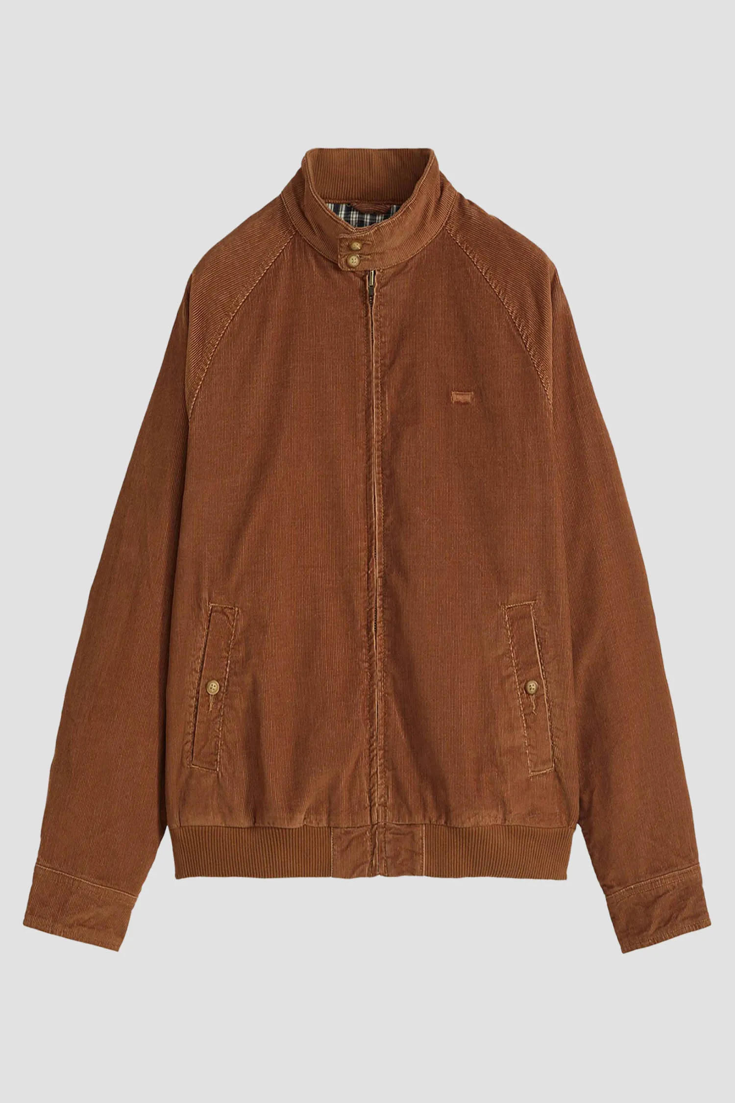 Мужская коричневая вельветовая куртка 2