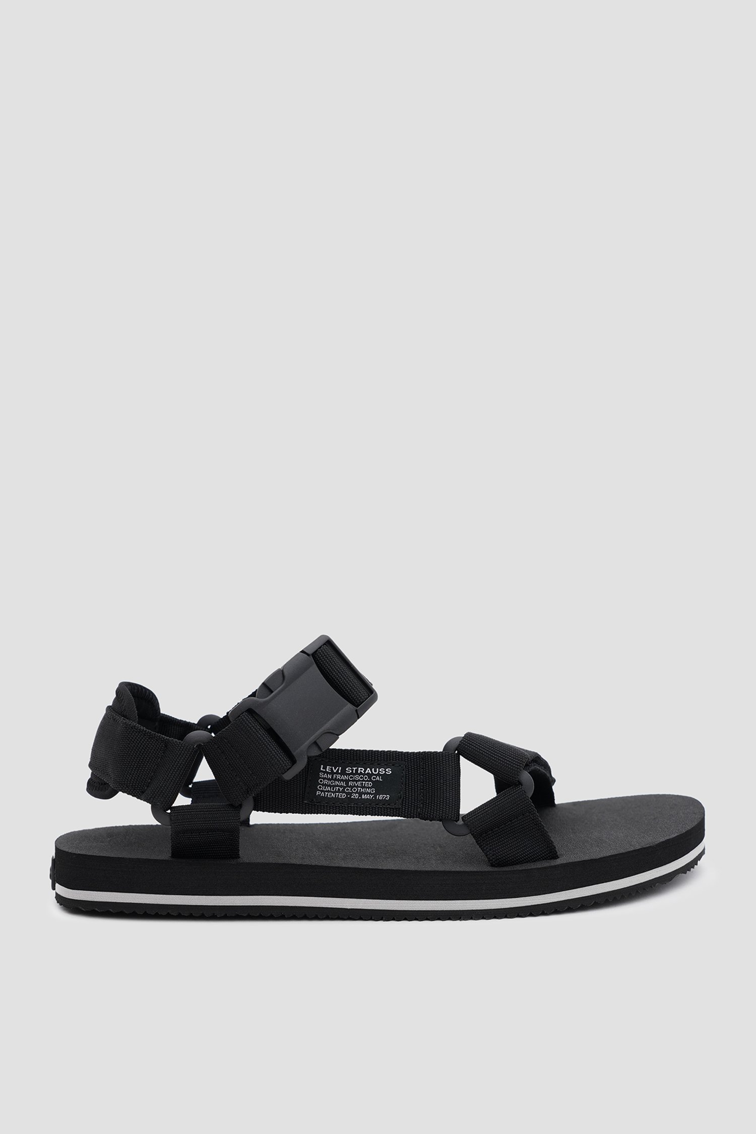 Мужские черные сандалии 1