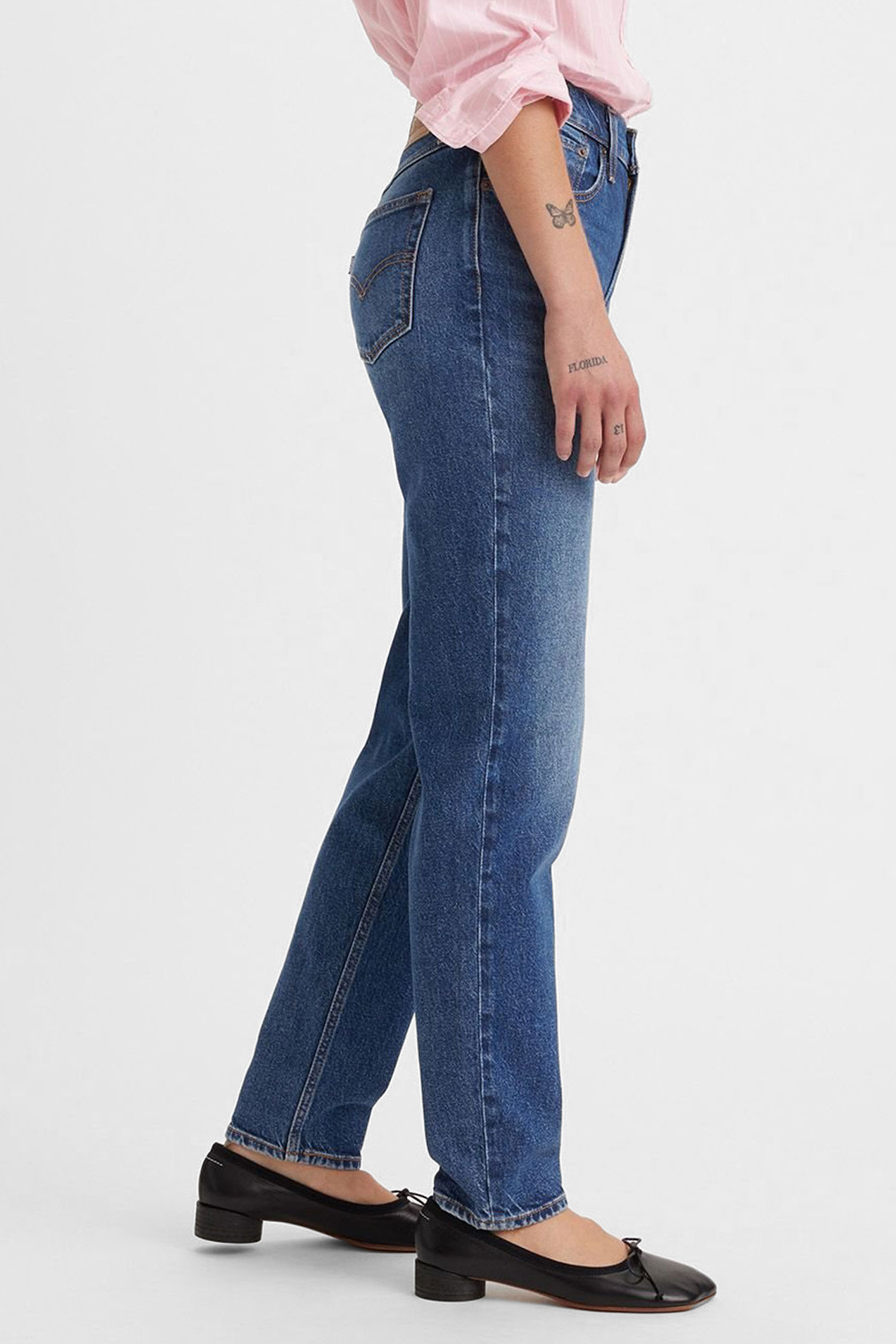 Женские синие джинсы '80s Mom 4