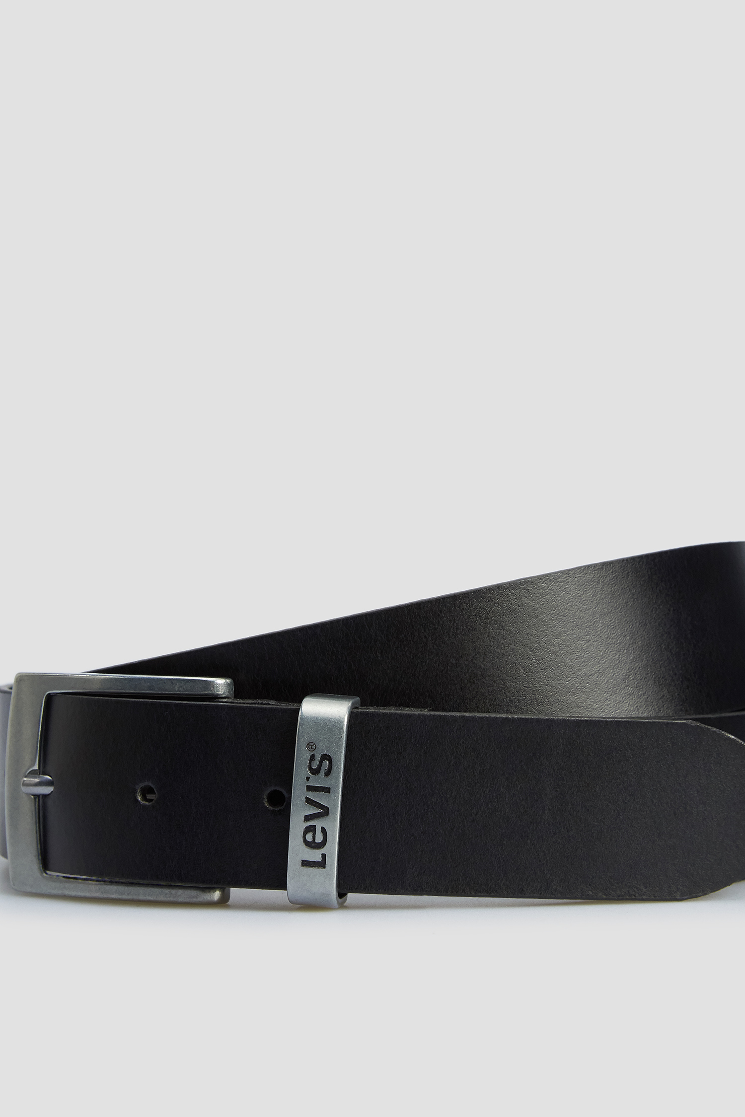 Черный кожаный ремень 3