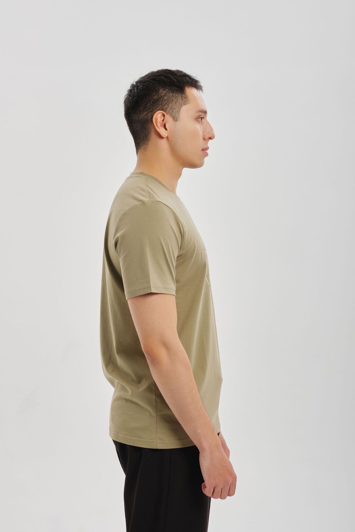 Хаки футболка SHANYRAQ (Унисекс) 4