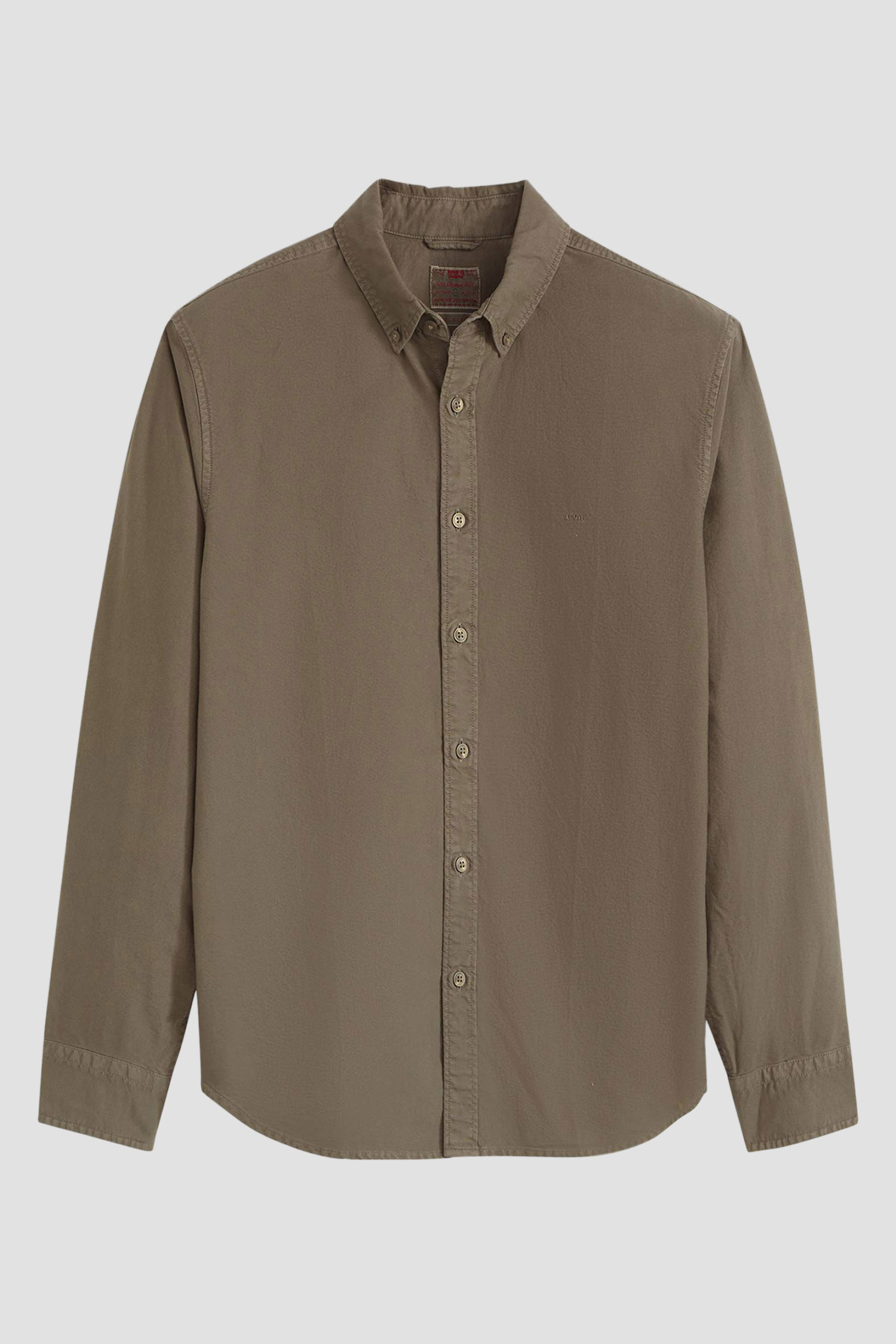 Мужская коричневая рубашка 2