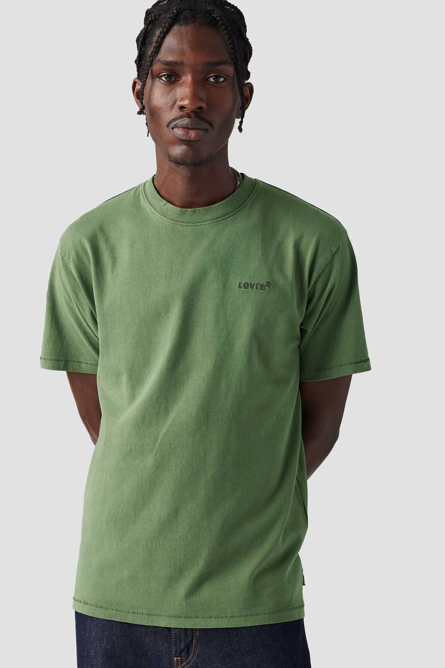 Мужская зеленая футболка 4