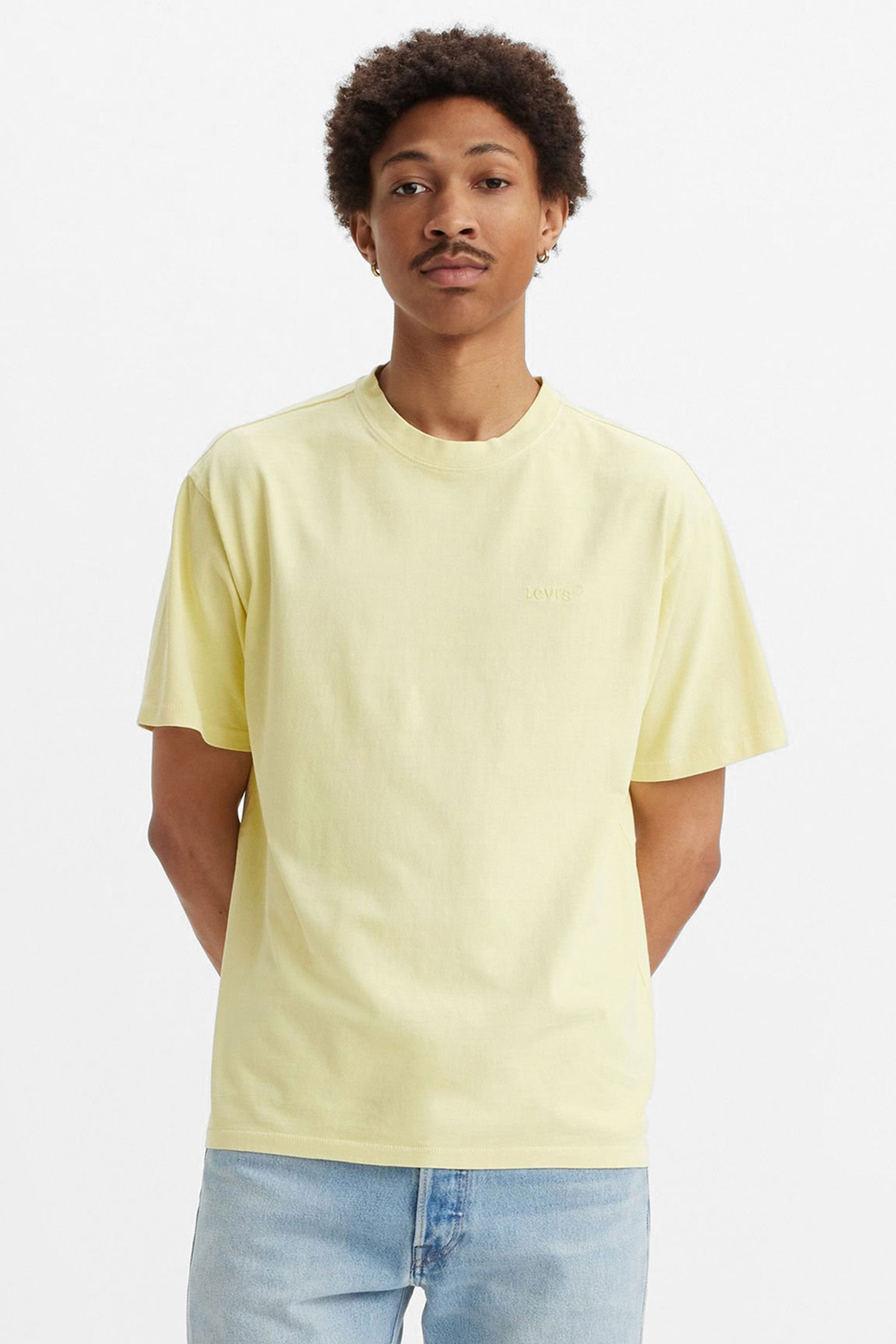 Мужская желтая футболка 1