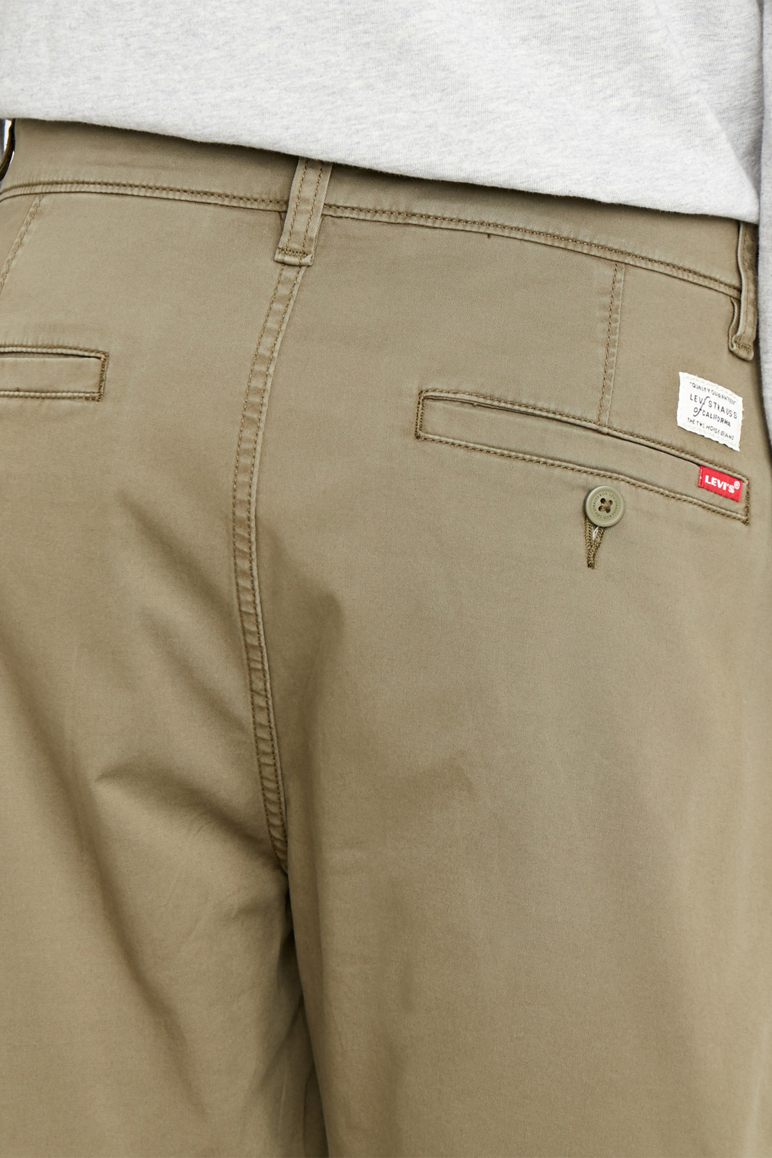 Мужские оливковые шорты Xx Chino 4