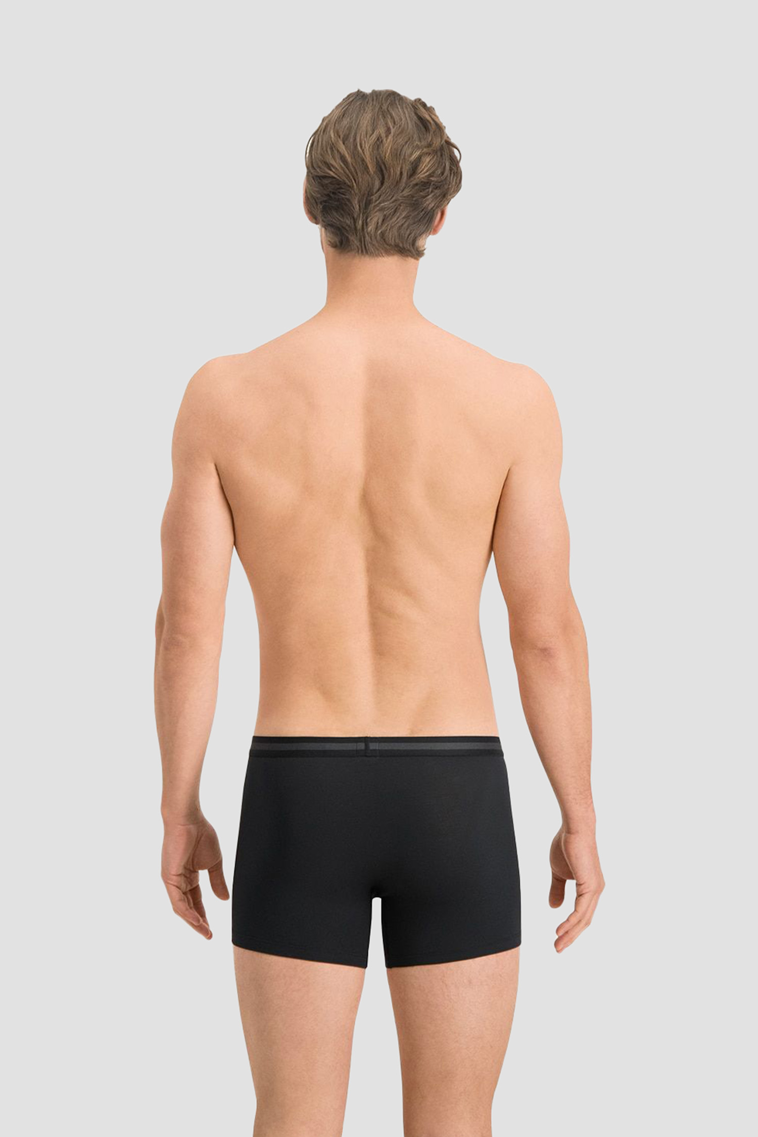 Мужские черные боксеры (2 шт) 4