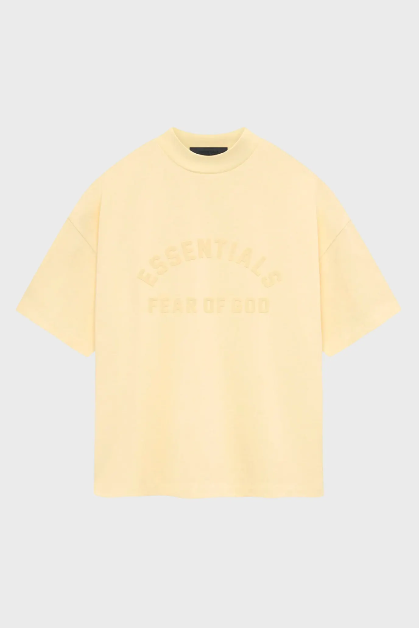 Fear of God Essentials Heavy Jersey Short-Sleeve Tee Garden Yellow 2