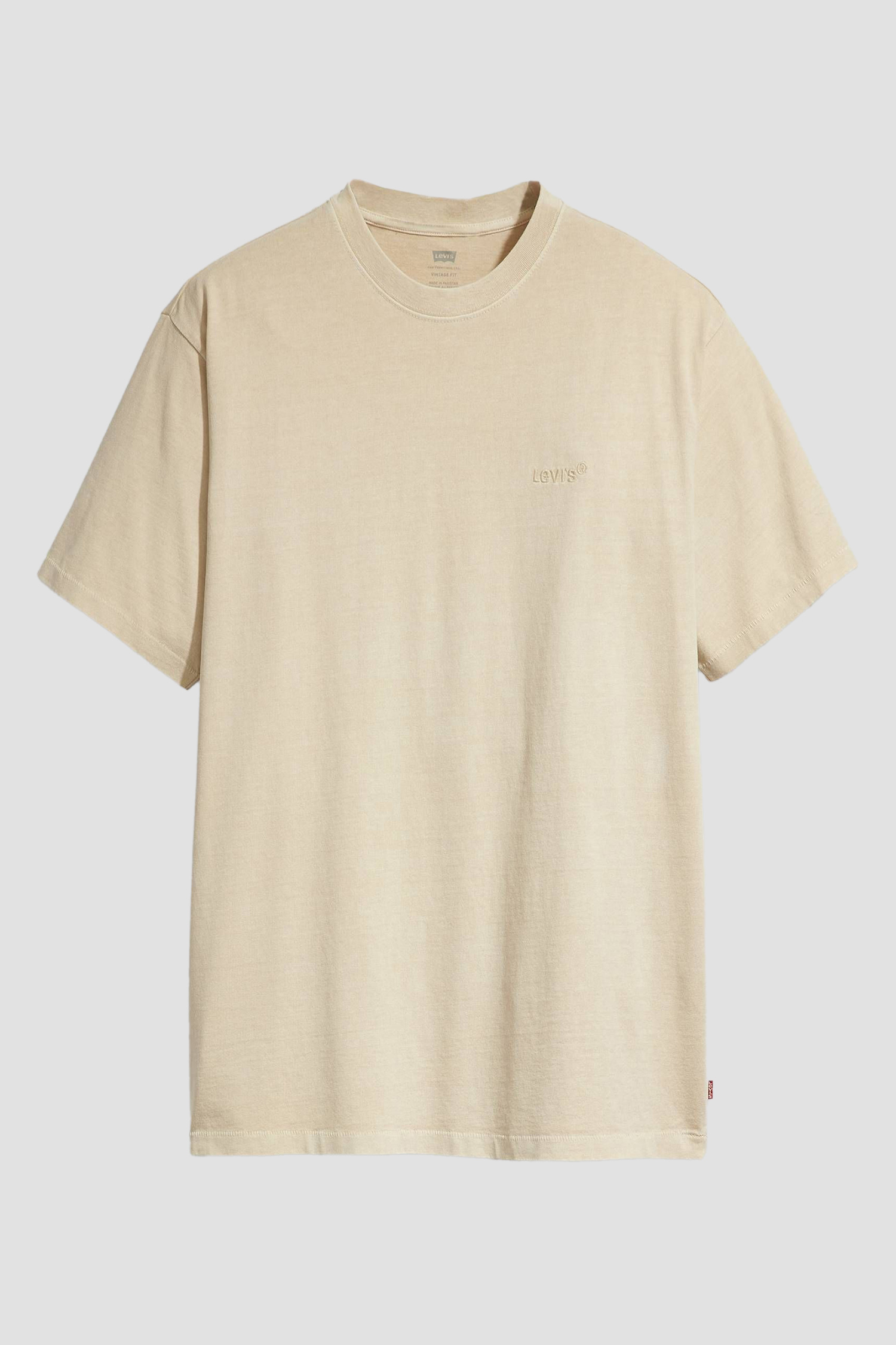 Мужская бежевая футболка 2