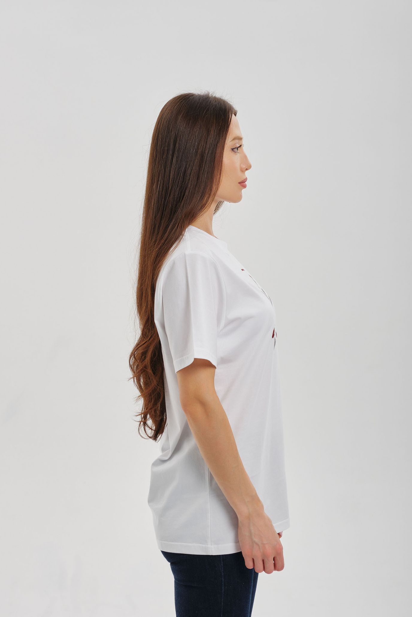 Белая футболка SHANYRAQ (Унисекс) 9