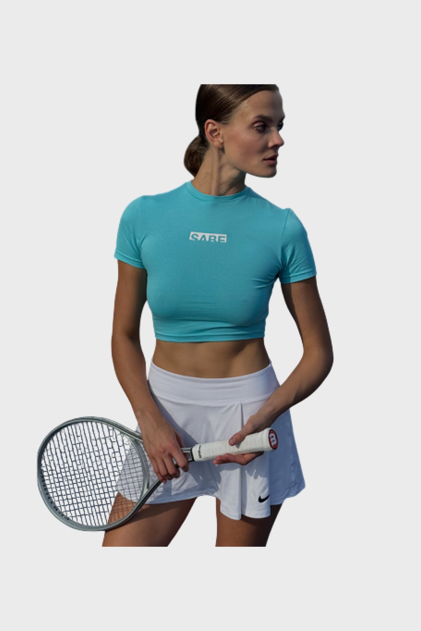 Футболка Sabe Logo T-Shirt Slim Azure 2