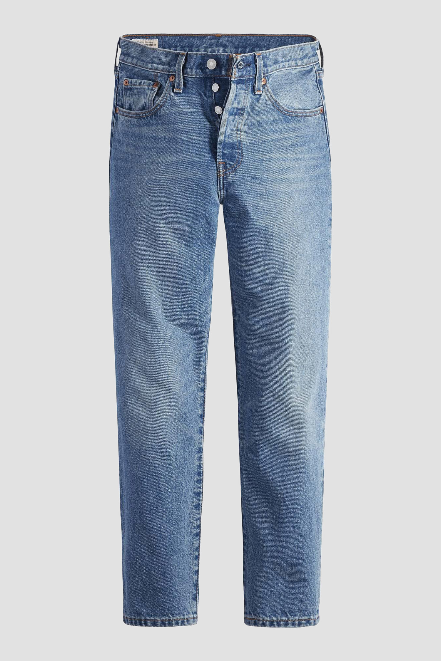 Женские голубые джинсы 501® Straight Crop 2