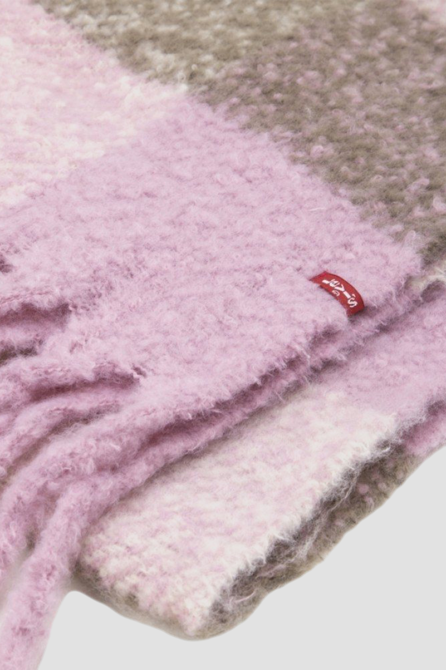 Женский шарф в клетку 3