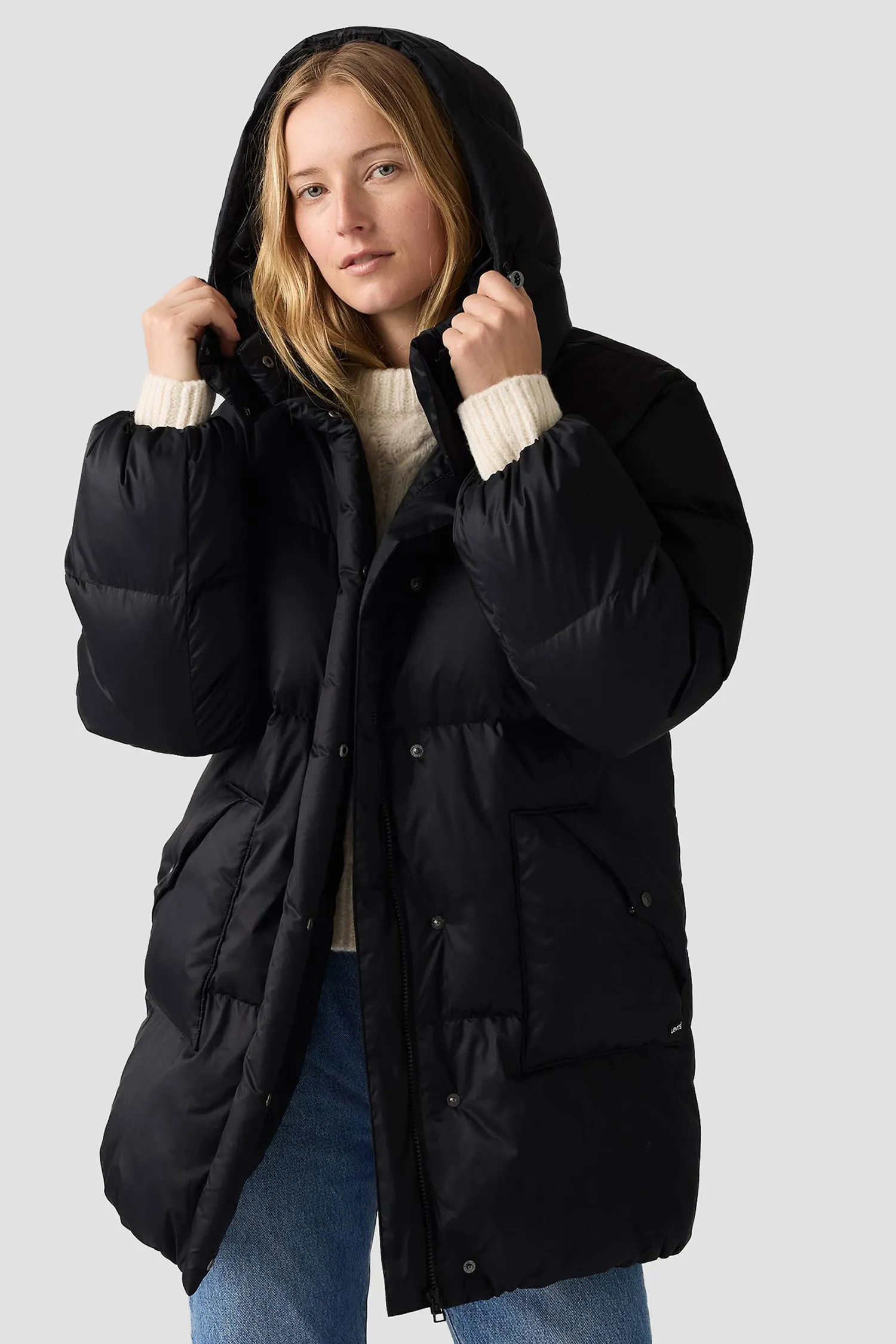 Женская черная куртка 4