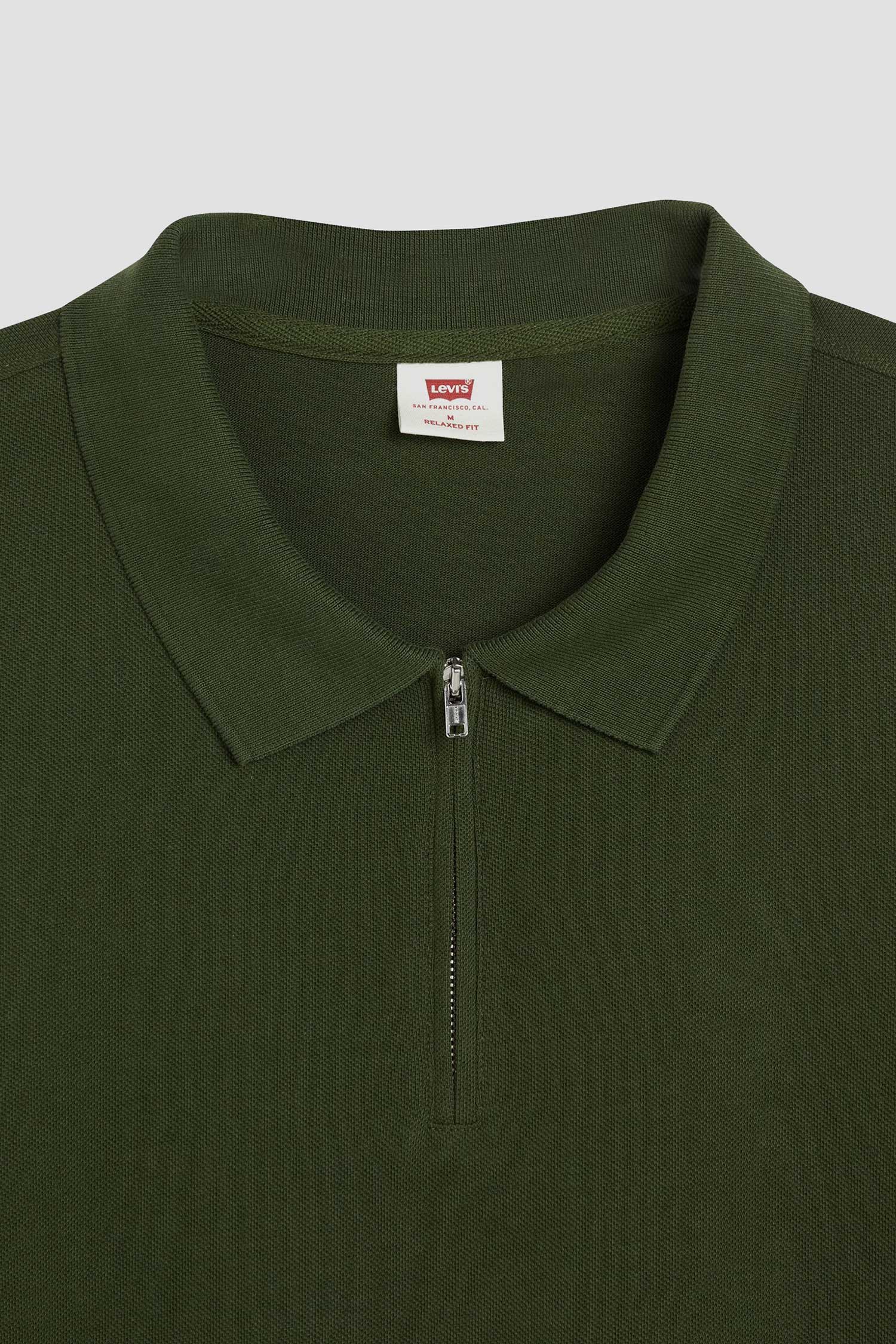 Мужское зеленое поло 7