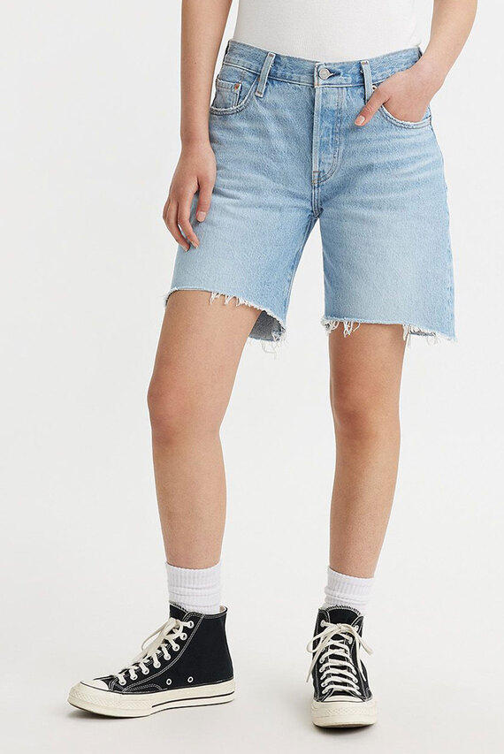 Женские голубые джинсовые шорты 501® '90s Levi's Женские голубые джинсовые шорты 501® '90s Levi's