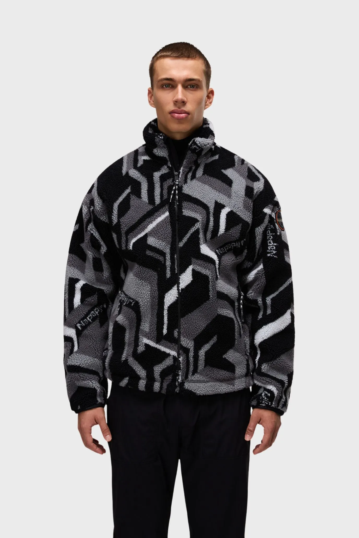 Мужская разноцветная толстовка 1