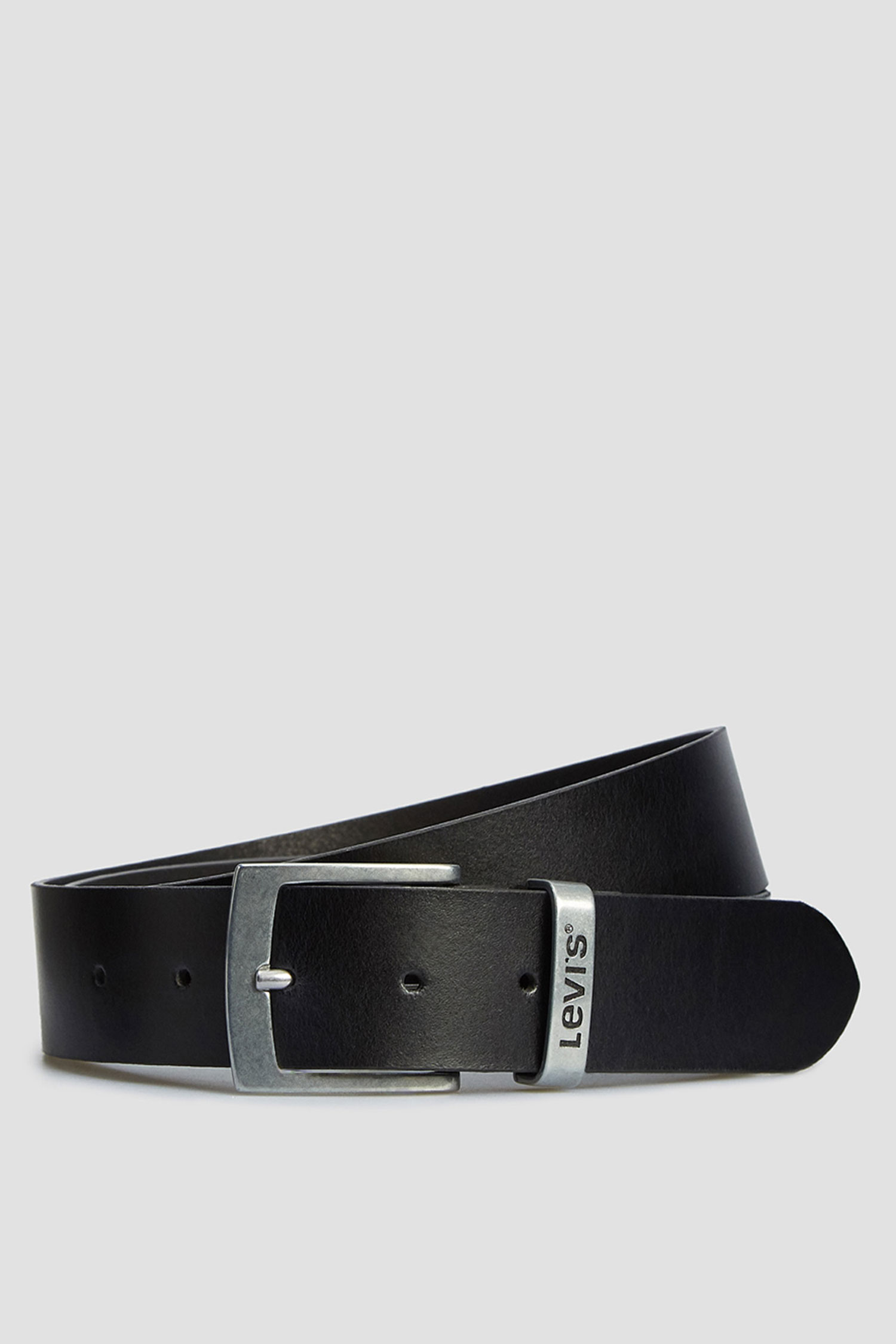 Черный кожаный ремень 1