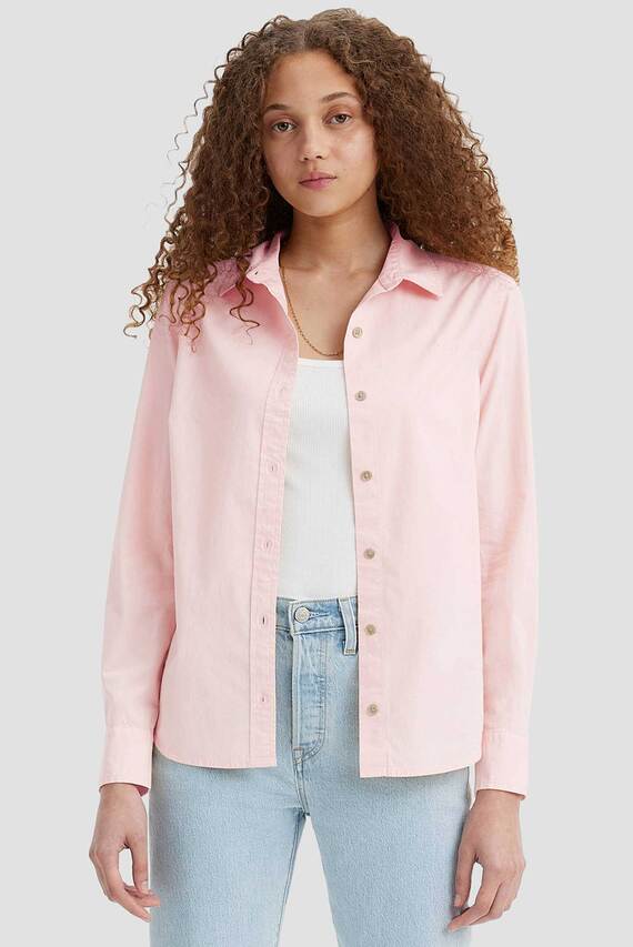 Женская розовая рубашка Levi's
