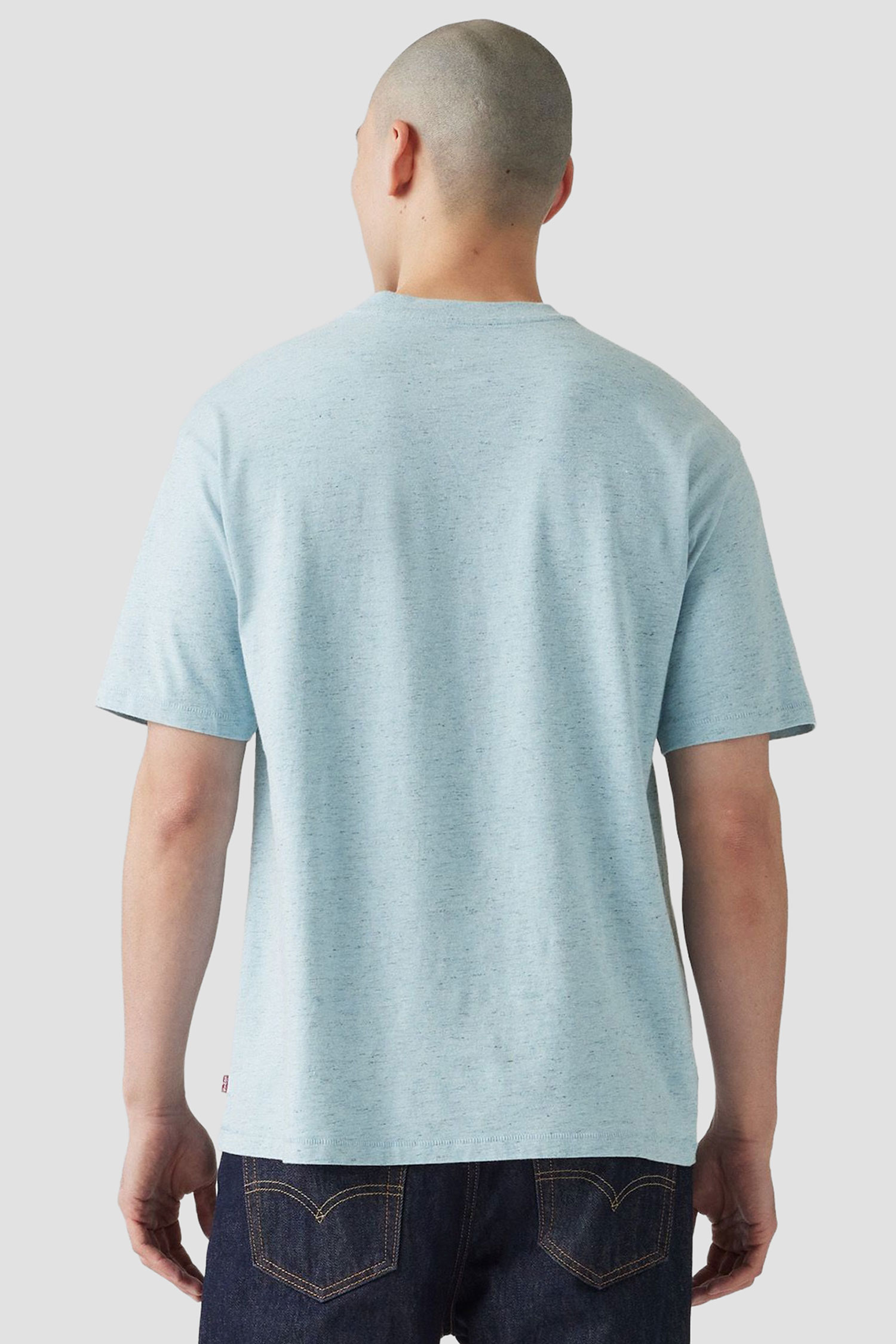 Мужская голубая футболка 3