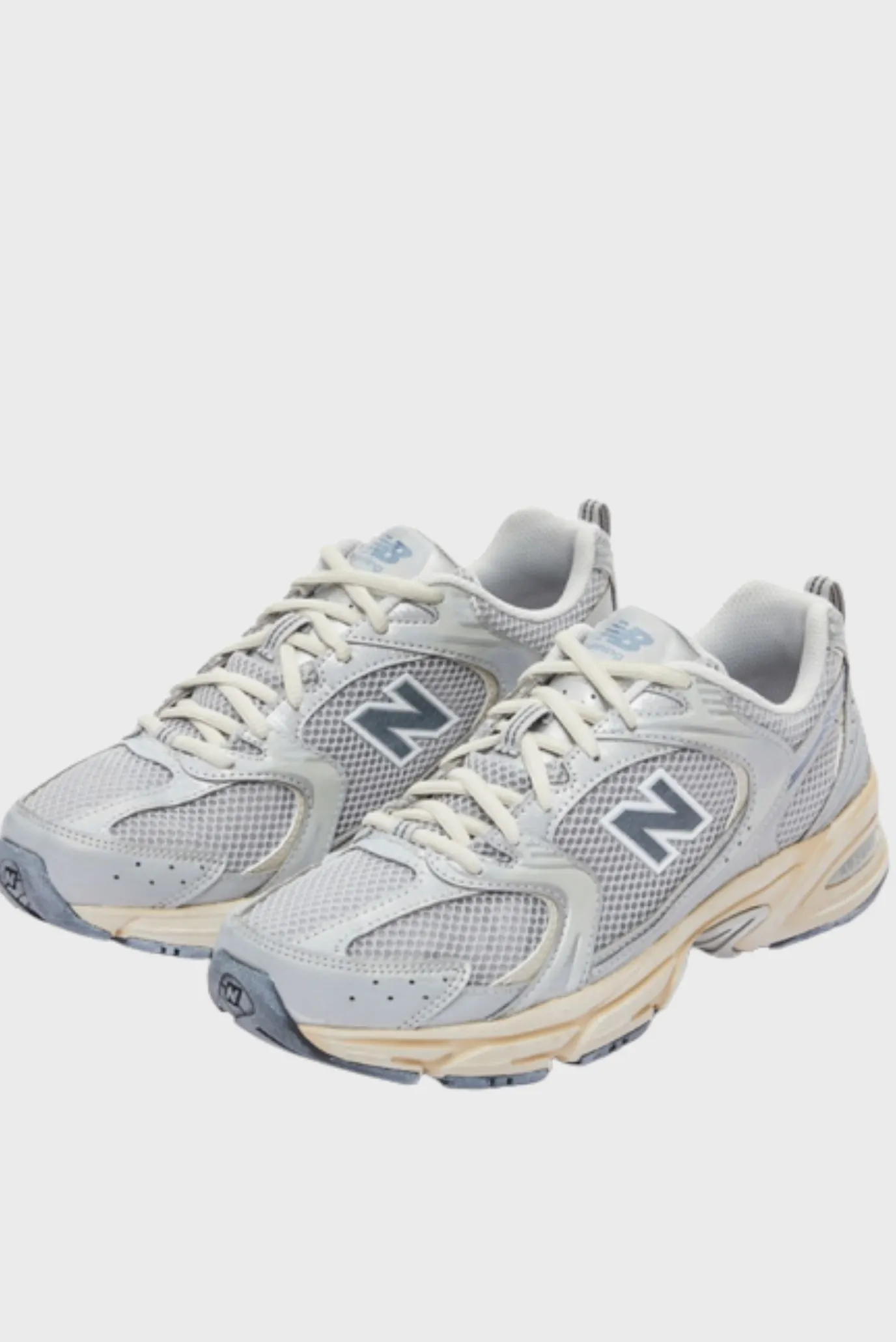 New Balance 530 Vintage Silver Metallic Moonbeam 4
