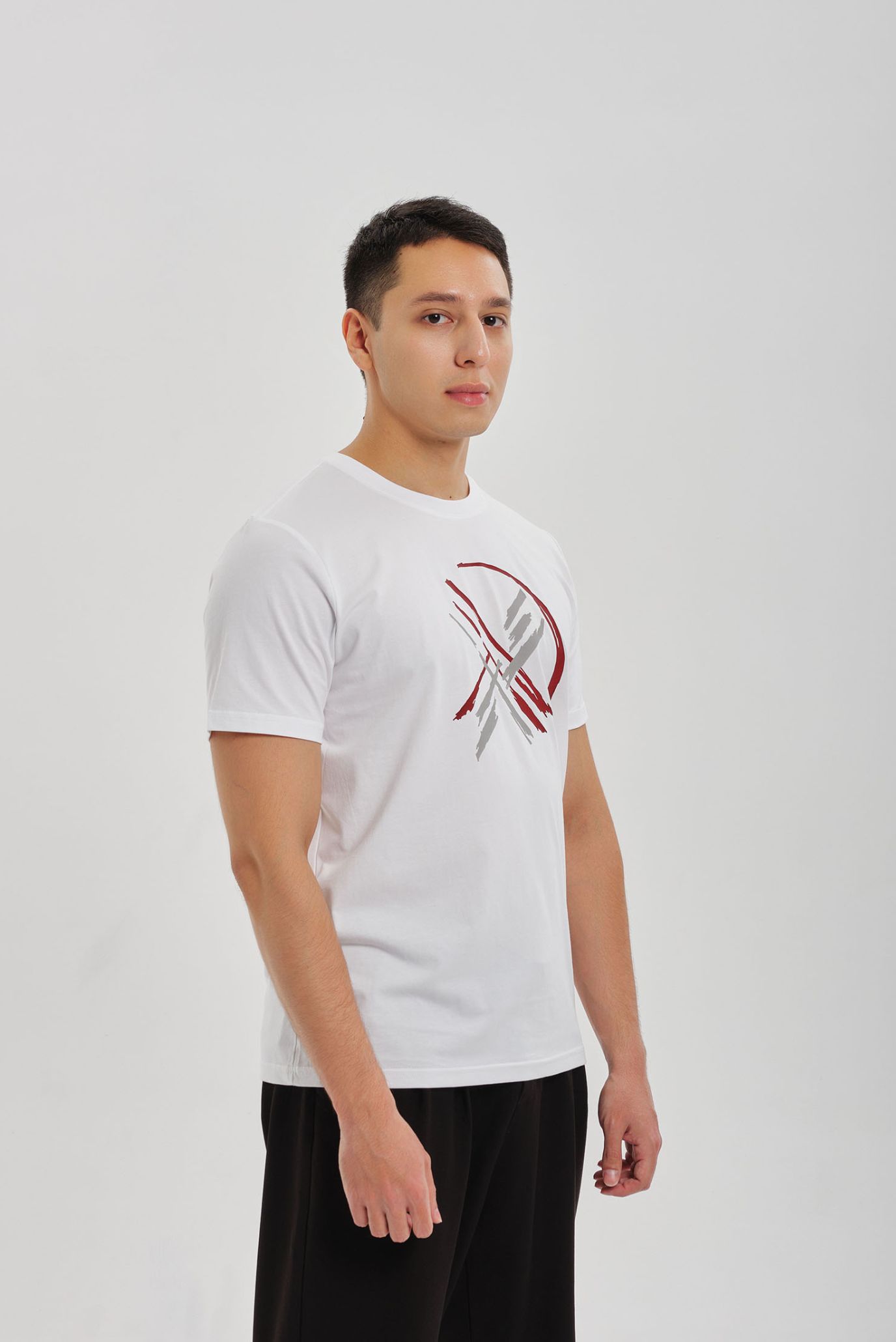 Белая футболка SHANYRAQ (Унисекс) 3