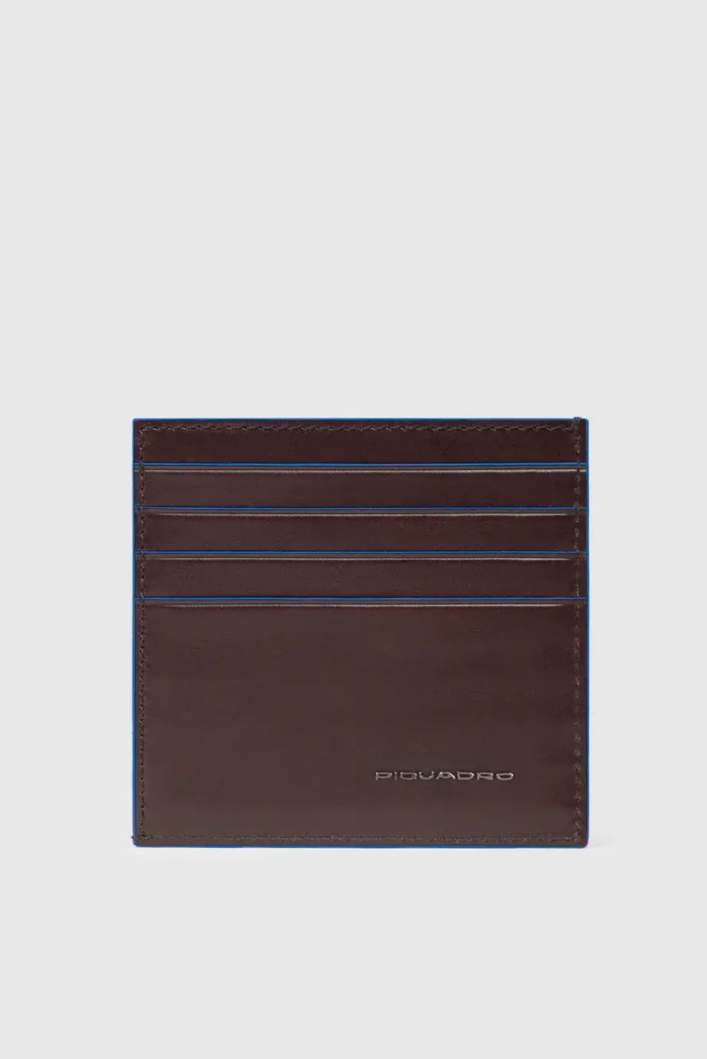 Чехол для кредитных карт Piquadro Blue Square/Mogano 1
