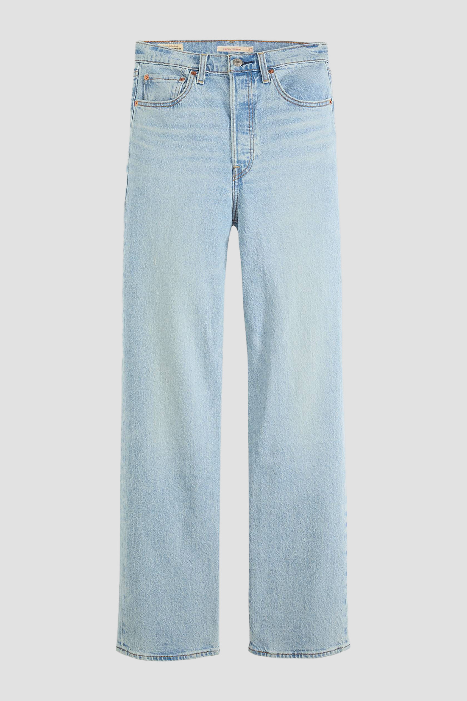 Женские голубые джинсы Ribcage Full Length 2