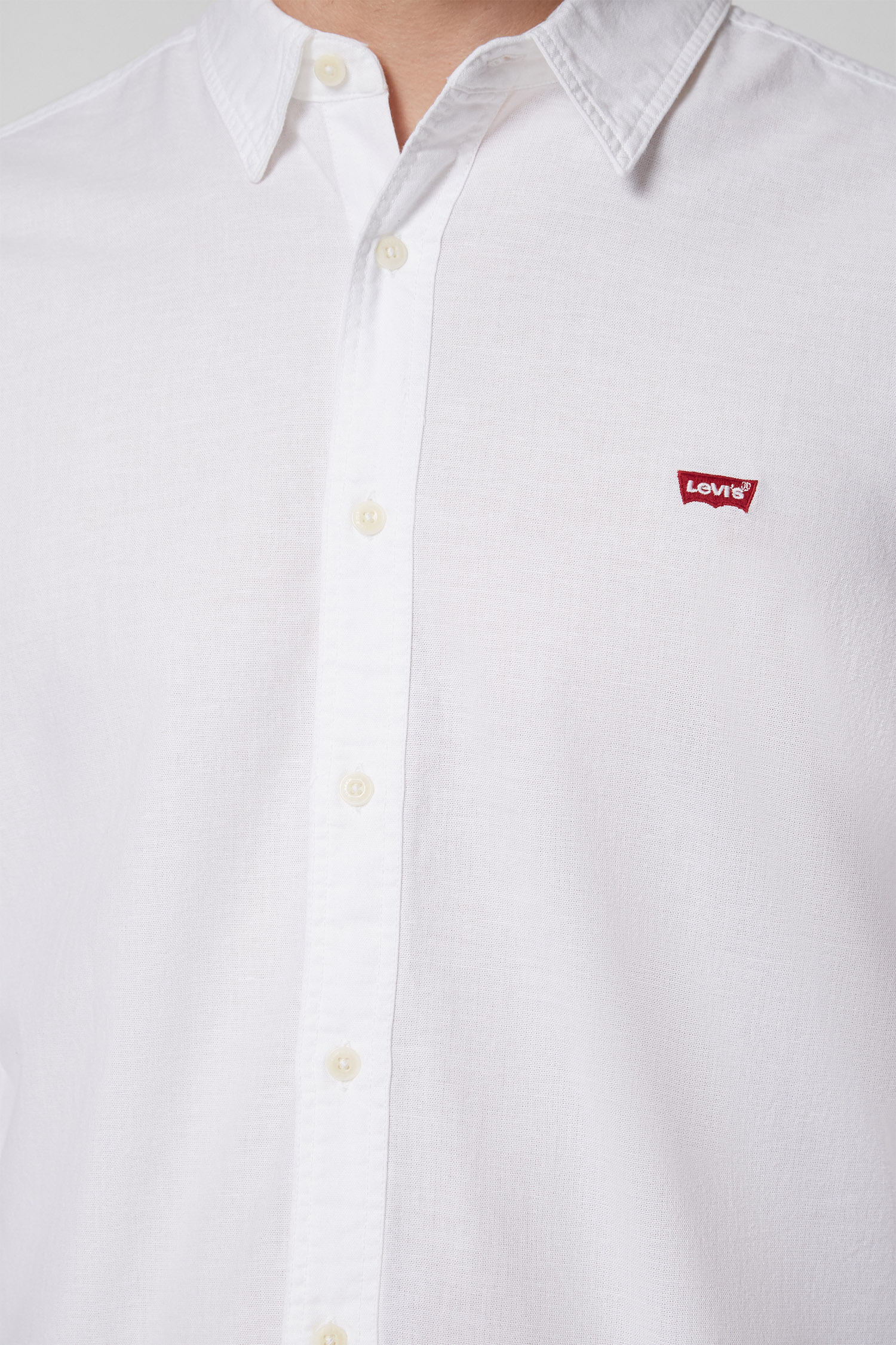 Мужская белая рубашка 5