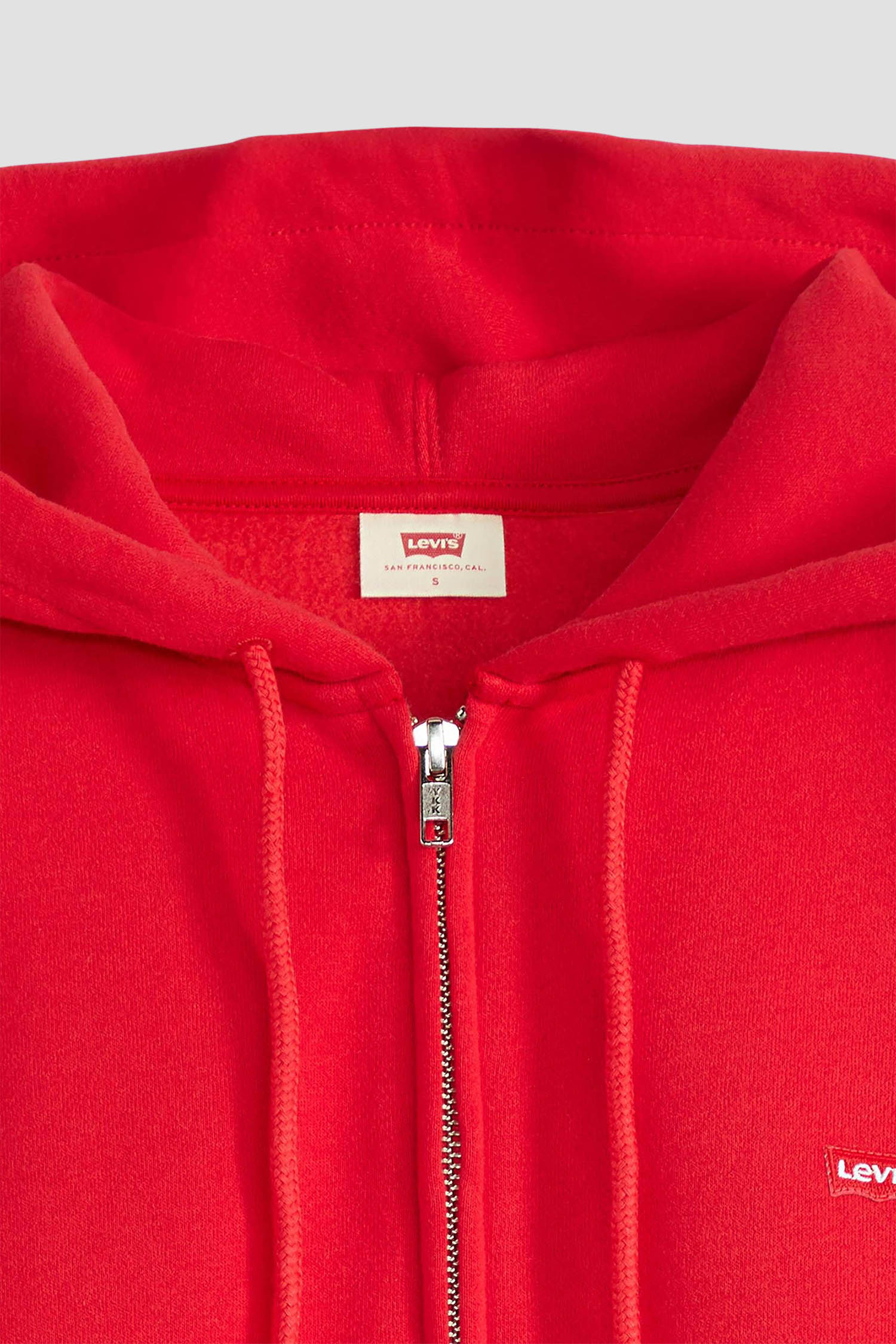 Женская красная кофта на молнии 6