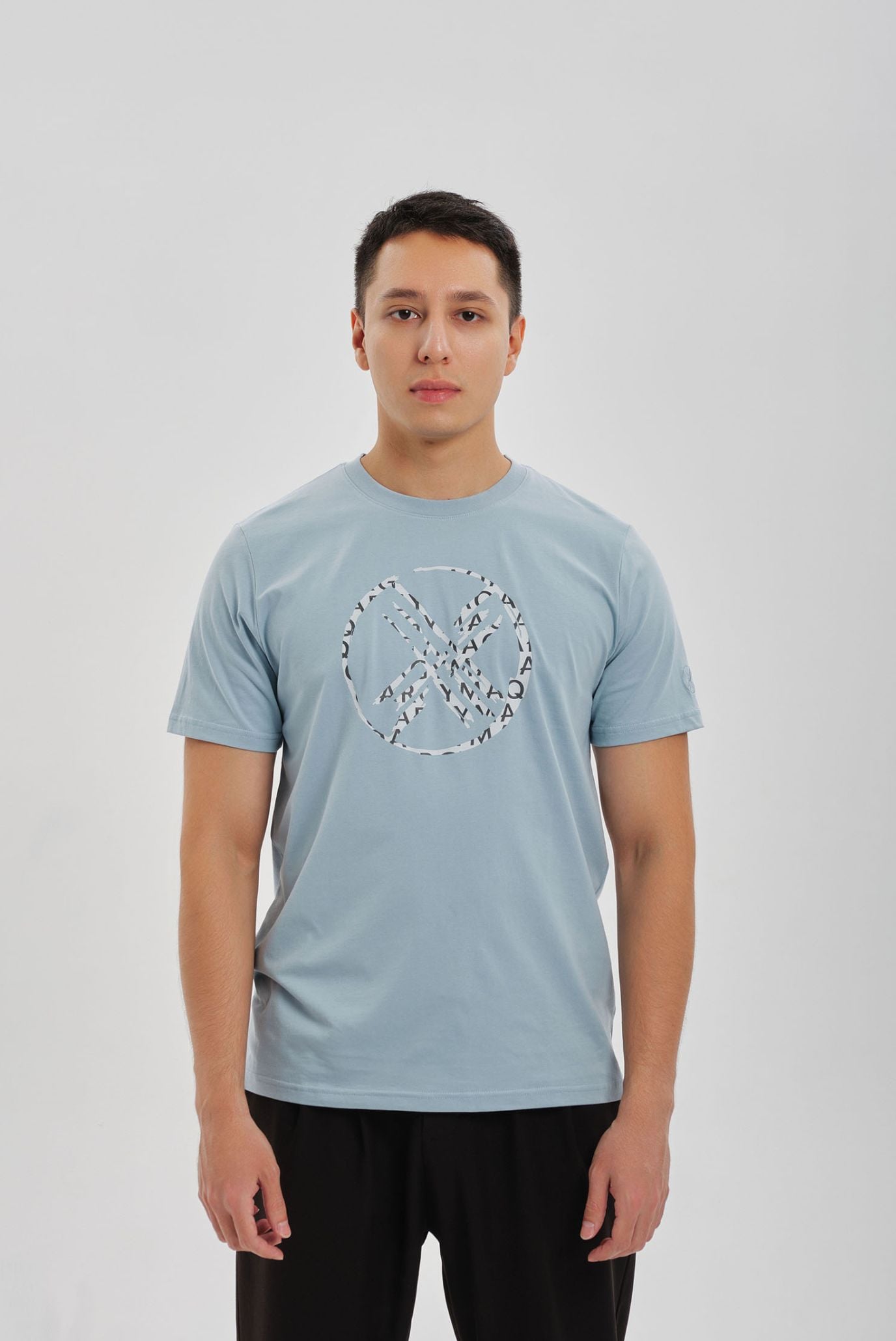 Голубая футболка SHANYRAQ (Унисекс) 2