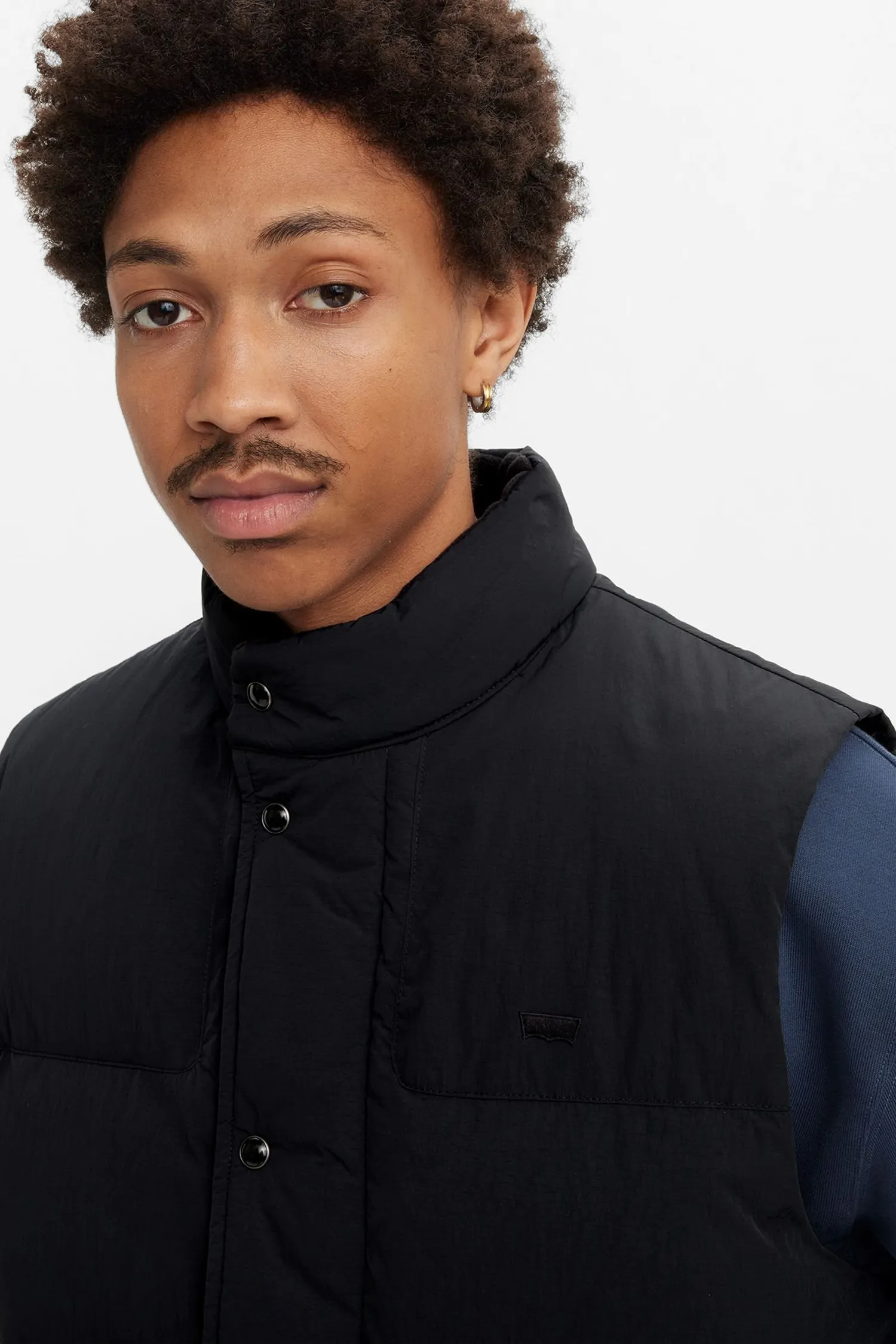 Мужской черный жилет 4