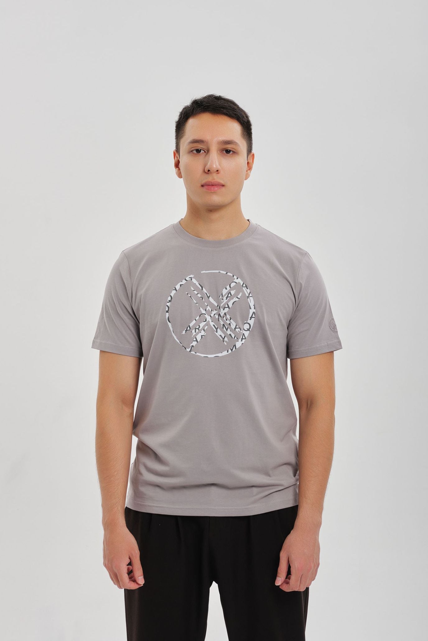 Серая футболка SHANYRAQ (Унисекс) 2
