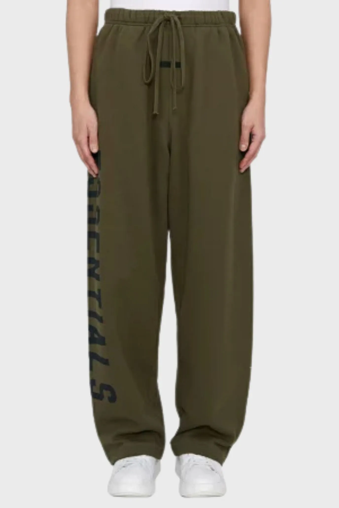 Fear Of God Essentials Fleece Relaxed Sweatpant Olive 1