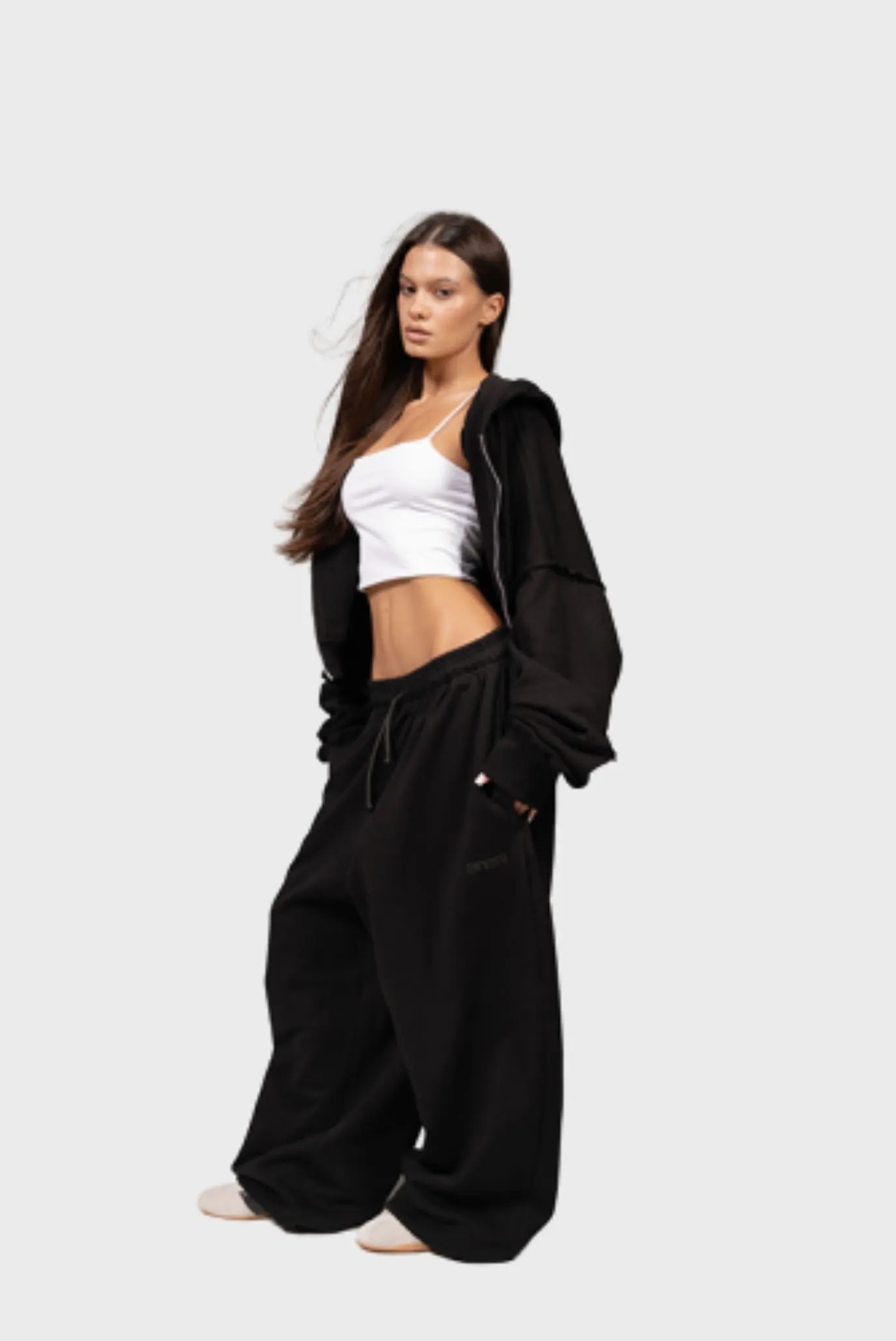 Штаны Sabe Logo Sweatpants Black 2