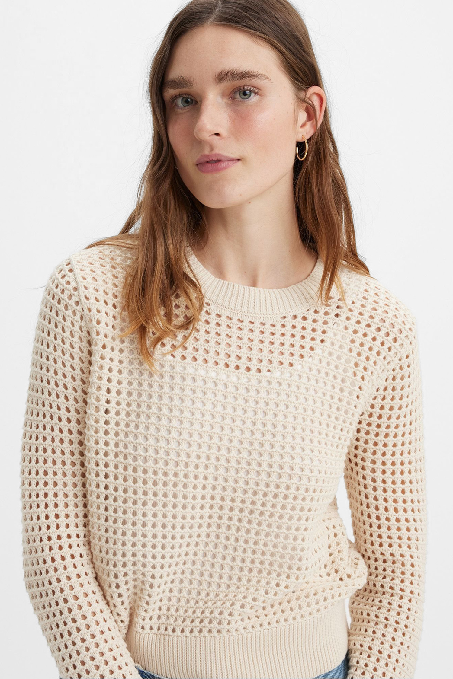 Женский бежевый джемперLevi's Женский бежевый джемпер 5