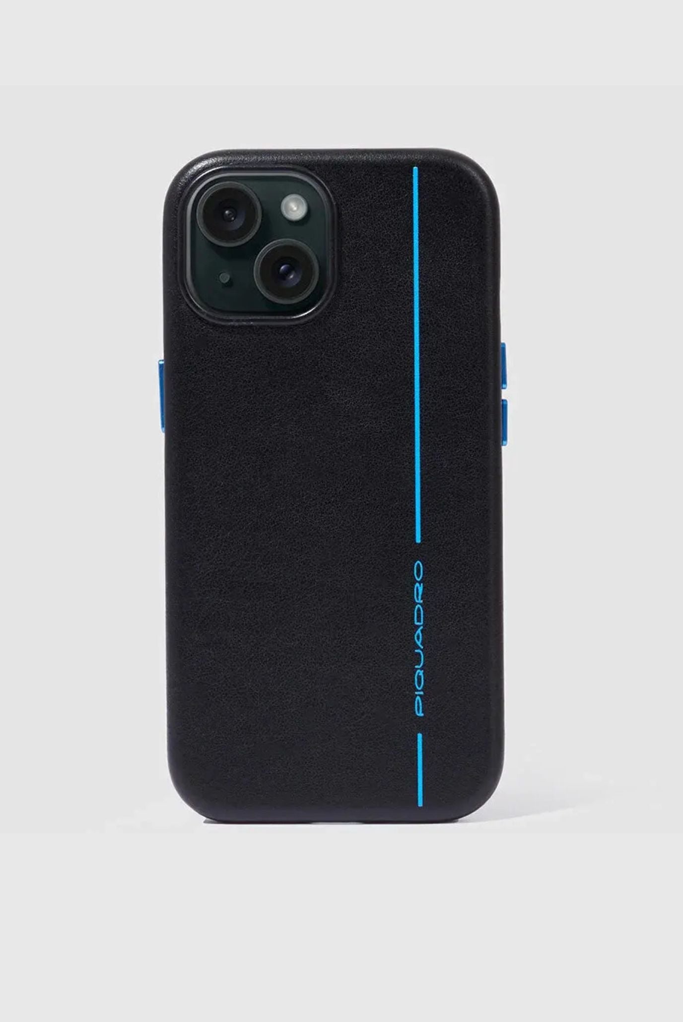 Чехол кожаный для iPhone 15 Plus, Nero 1