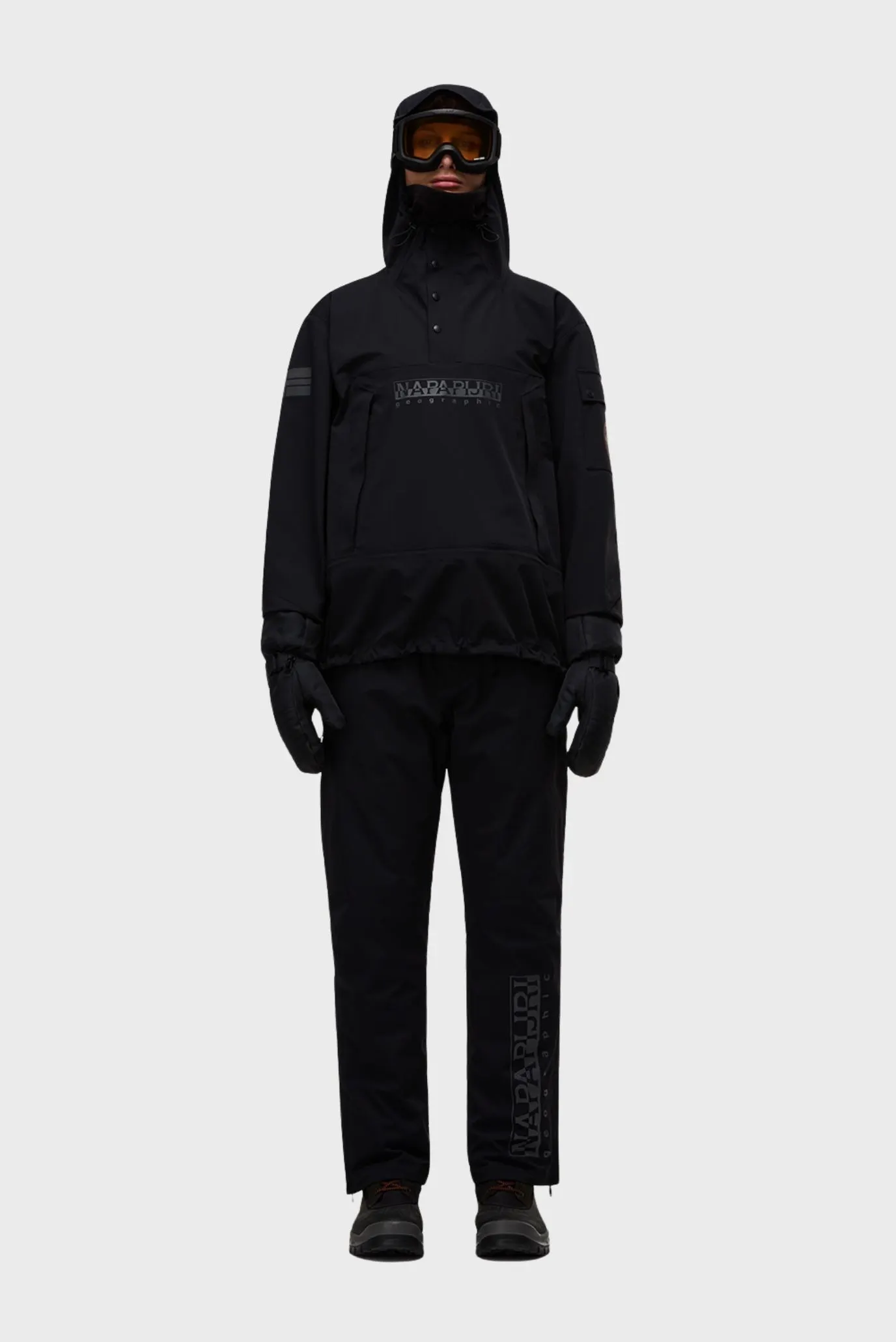 Мужские черные брюки 7