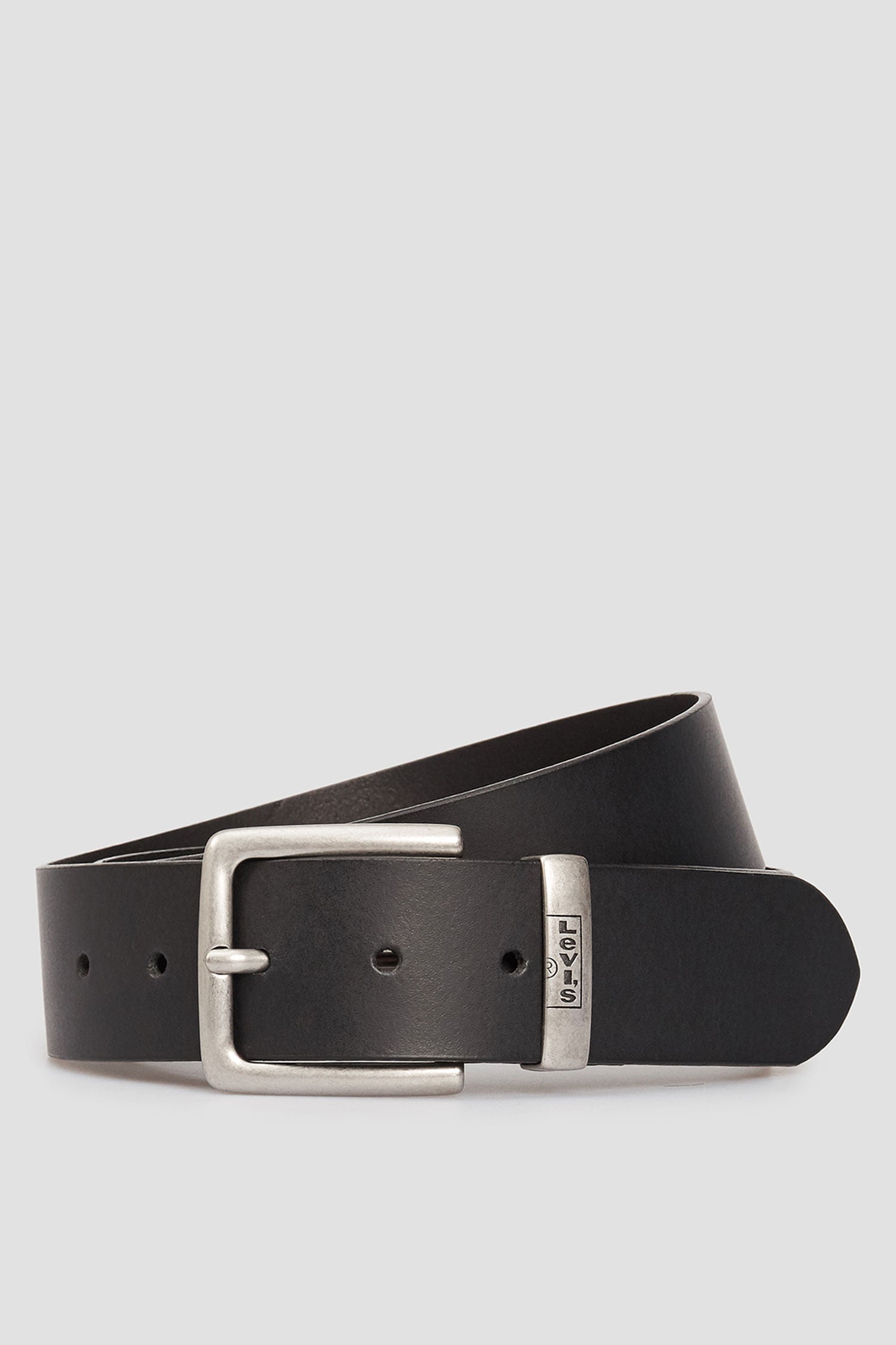 Черный кожаный ремень 1