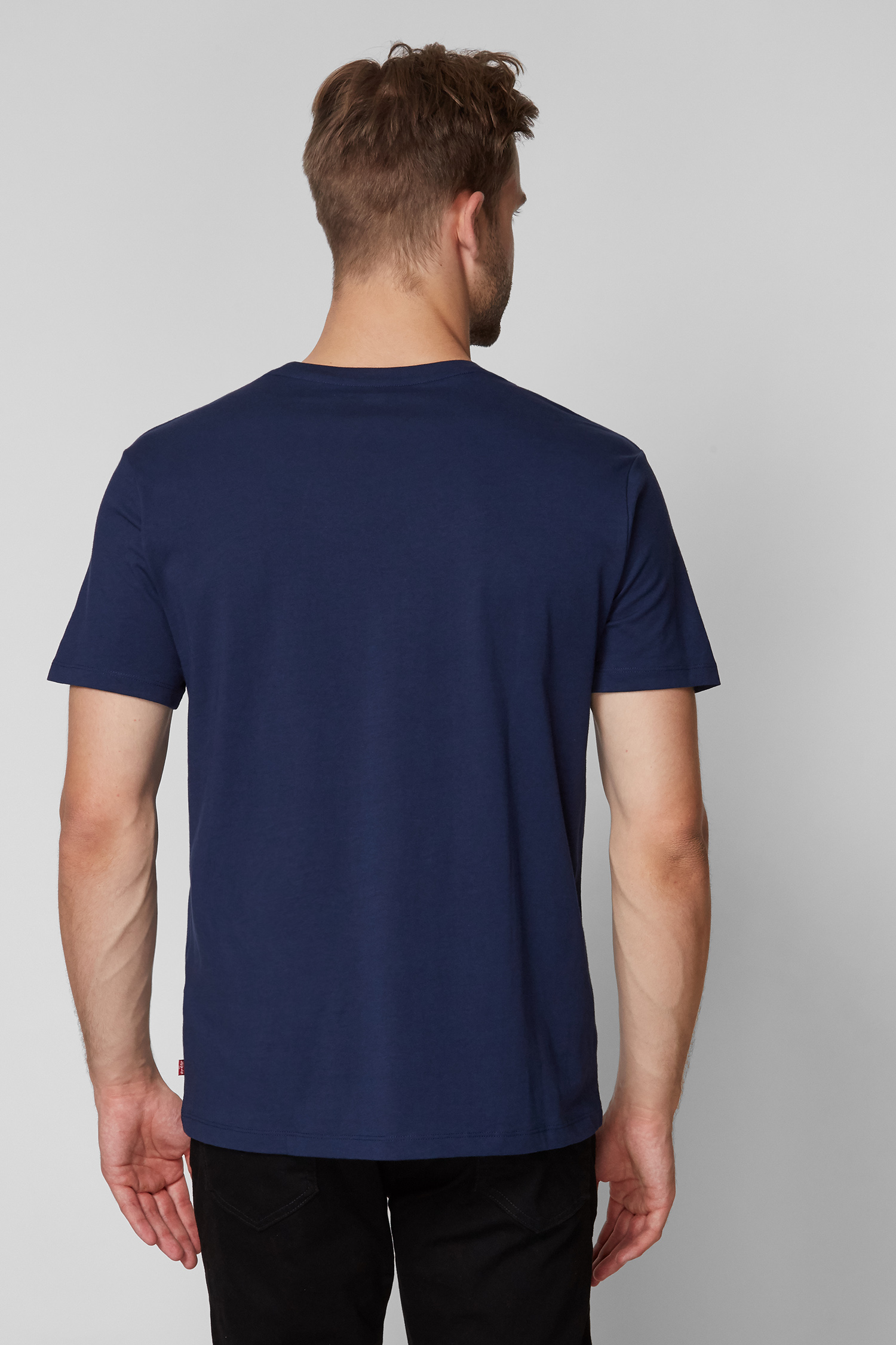 Мужская синяя футболка 4
