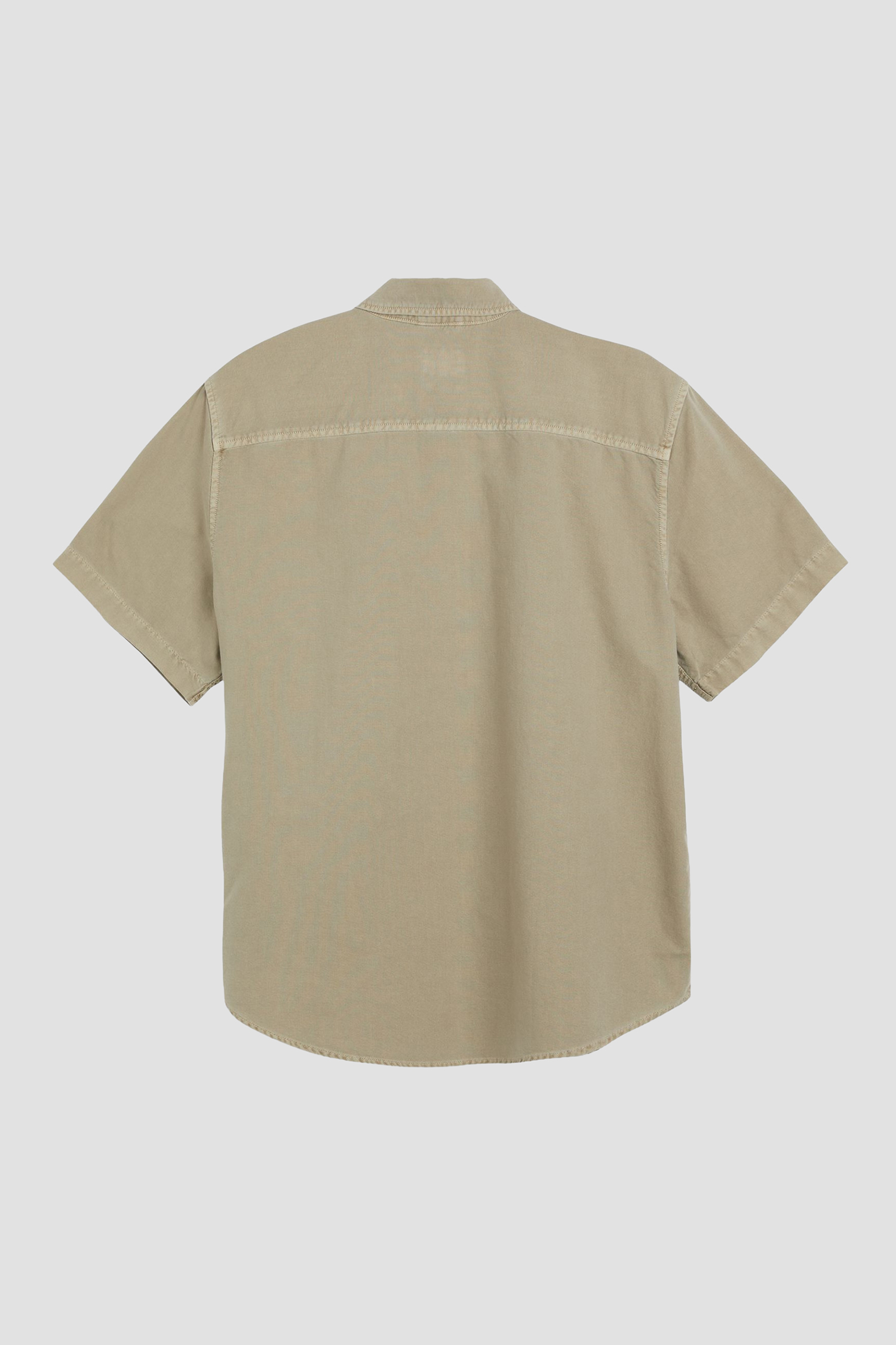 Мужская бежевая рубашка 4