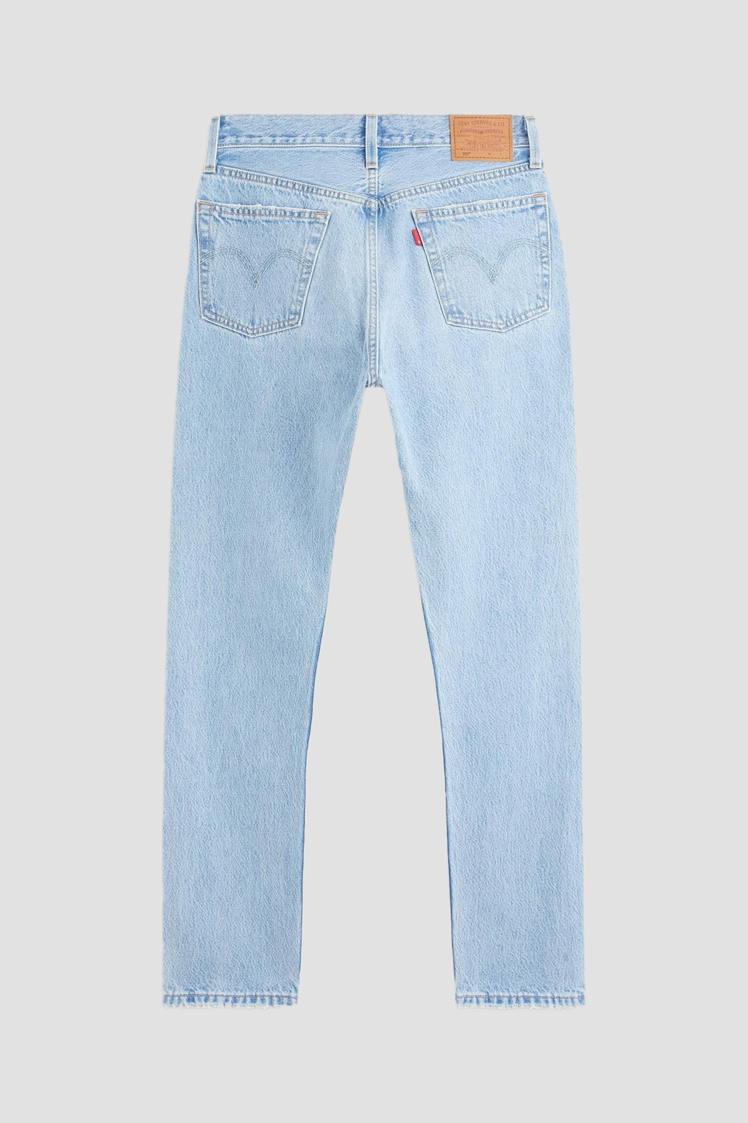 Женские голубые джинсы 501® Straight 4