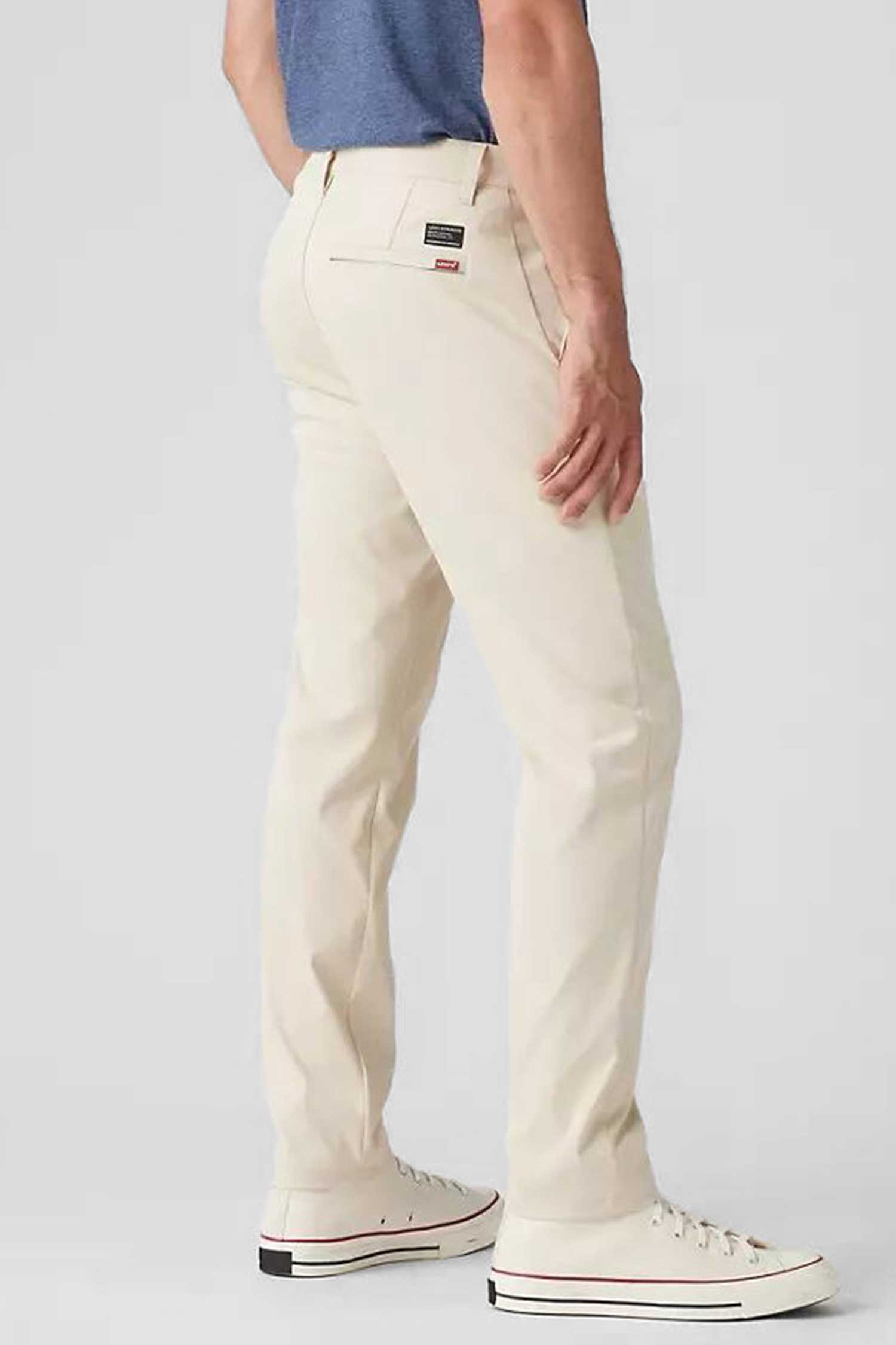 Мужские белые чиносы 4