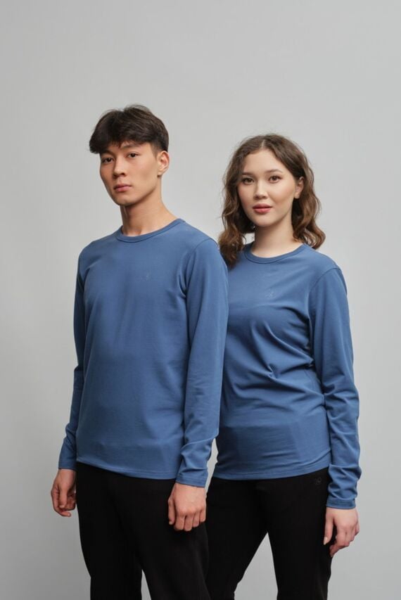 Индиго лонгслив SHANYRAQ (Унисекс) Argymaq