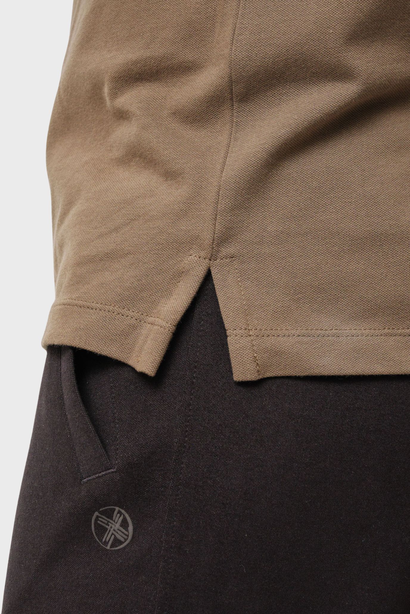 Мужское хаки поло 7