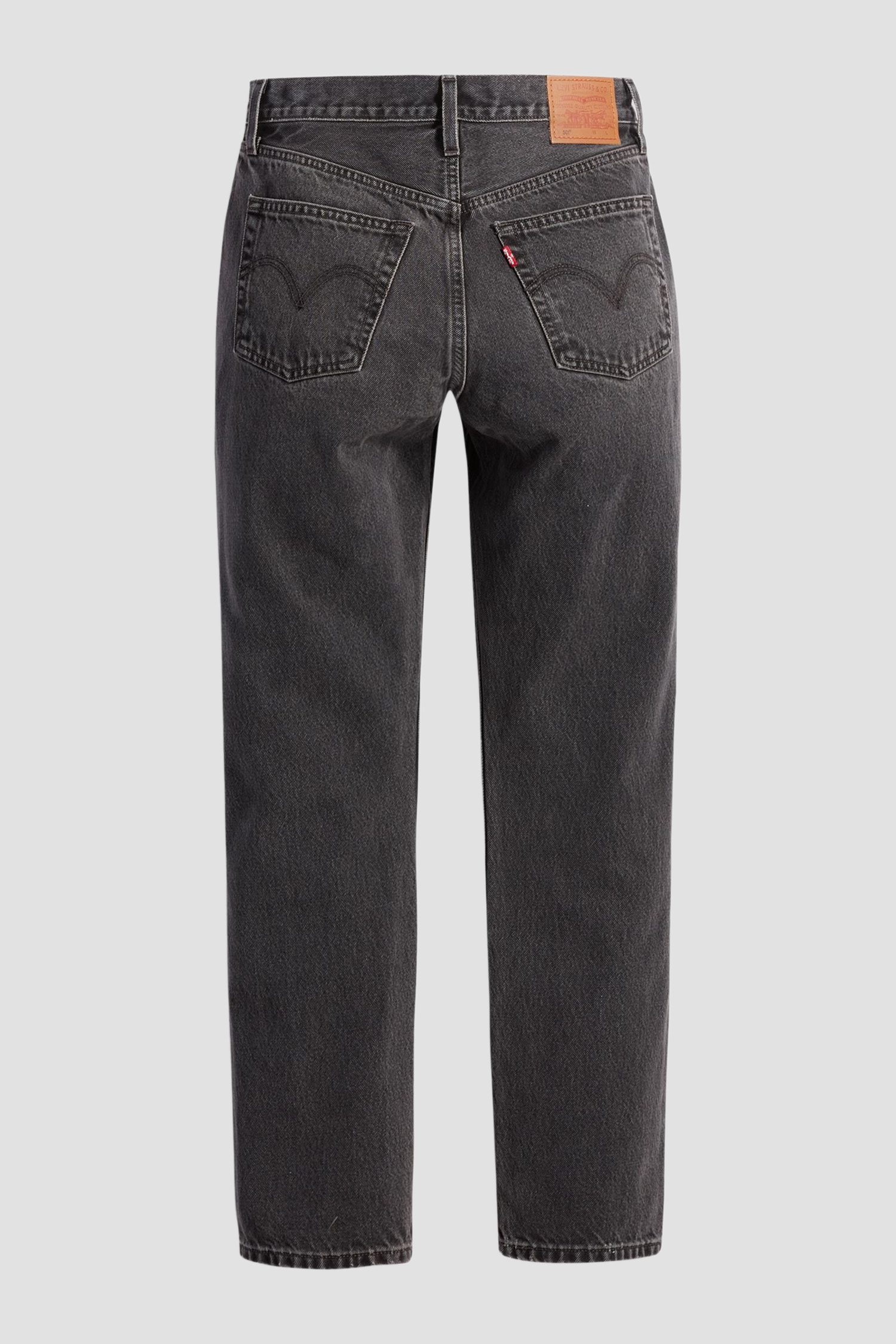 Женские черные джинсы 501® Straight 6