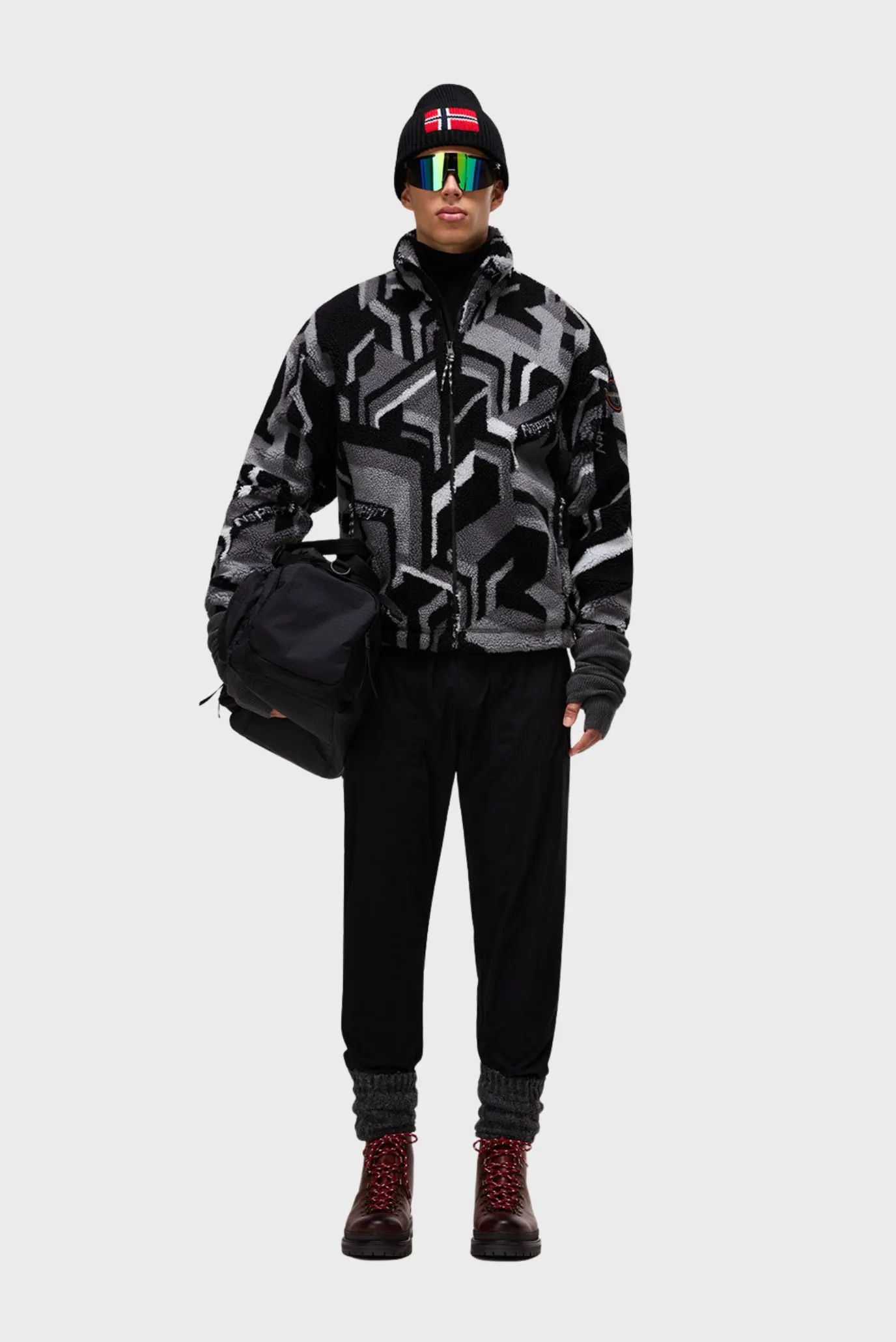 Мужская разноцветная толстовка 6