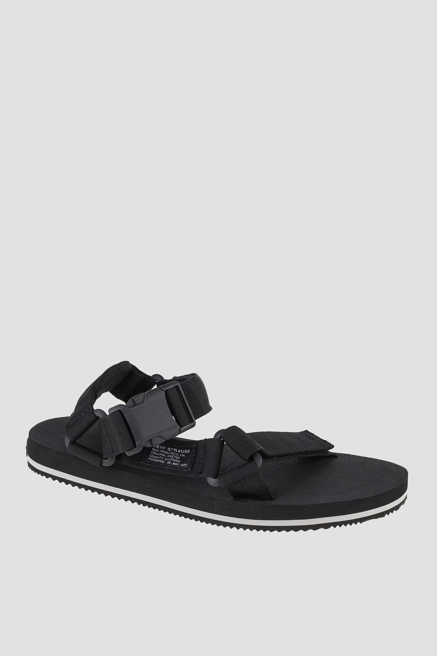 Мужские черные сандалии 2