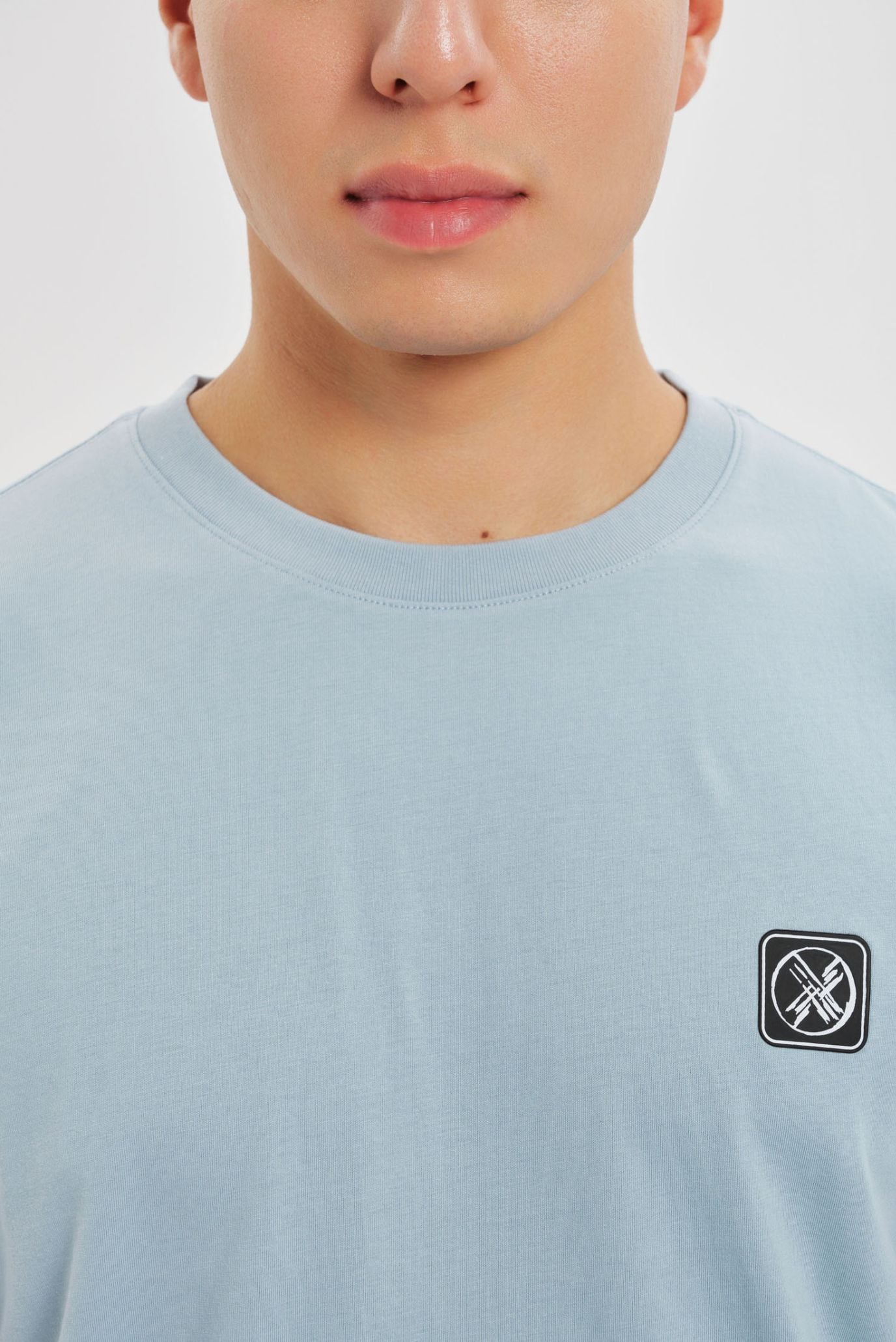 Голубая футболка SHANYRAQ (Унисекс) 9