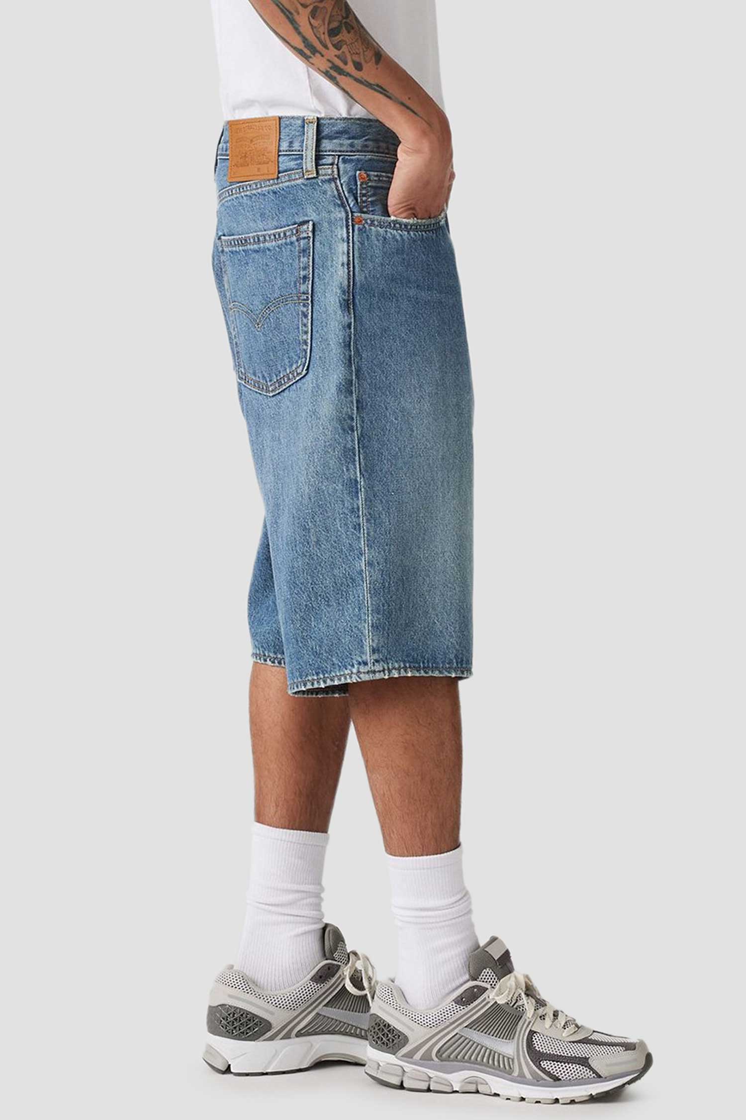 Мужские синие джинсовые шорты 478 Baggy 12